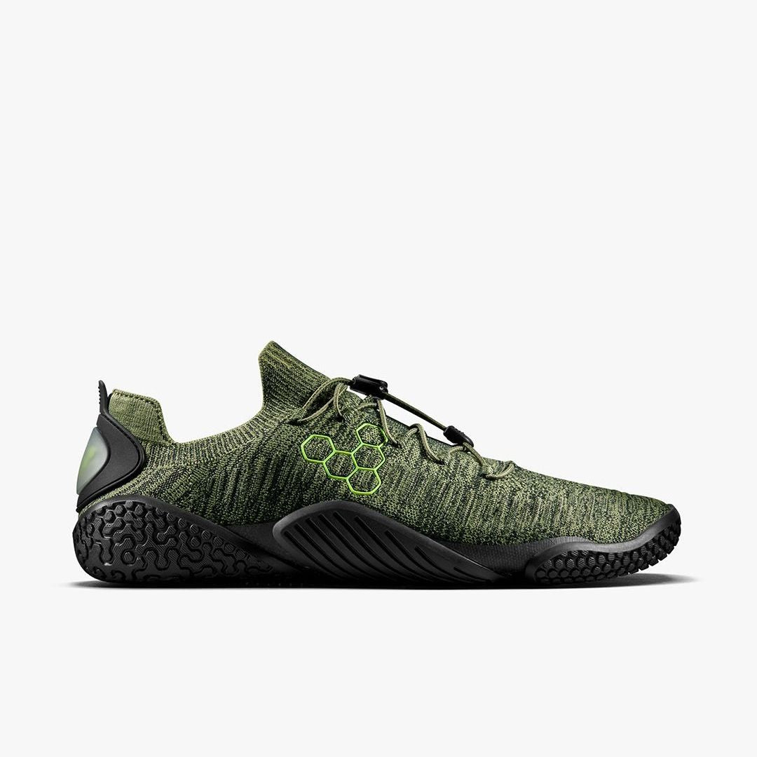 Vivobarefoot Motus Flex Womens – Forest Green / Acid Lime