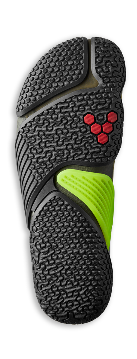 Vivobarefoot Motus Flex Womens – Forest Green/Acid Lime