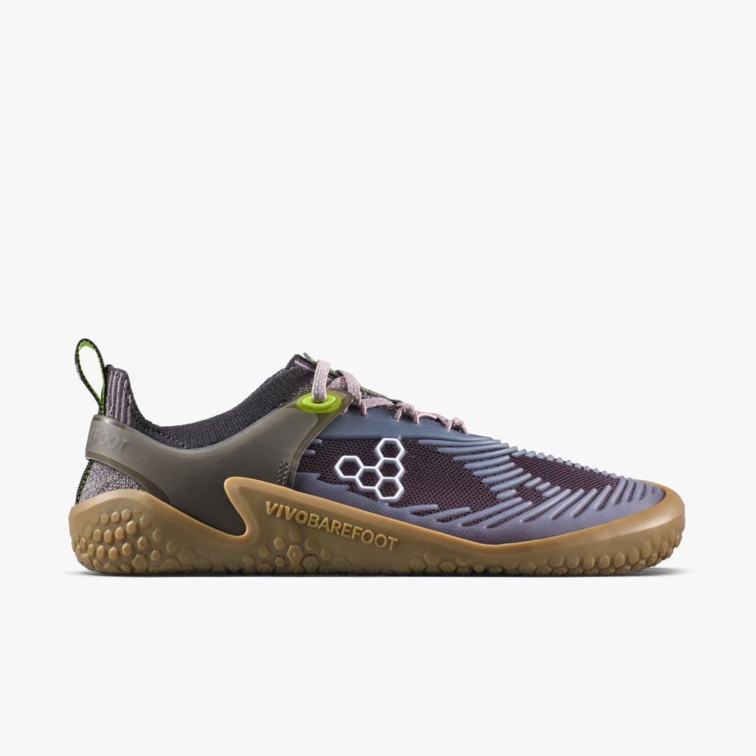 Vivobarefoot Motus Strength II barfodssko til træning i Dark Gull Gray set fra ydersiden