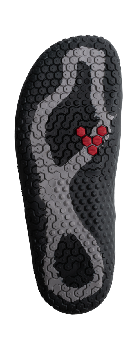 Vivobarefoot Motus Strength Uomo – Ossidiana / Grigio