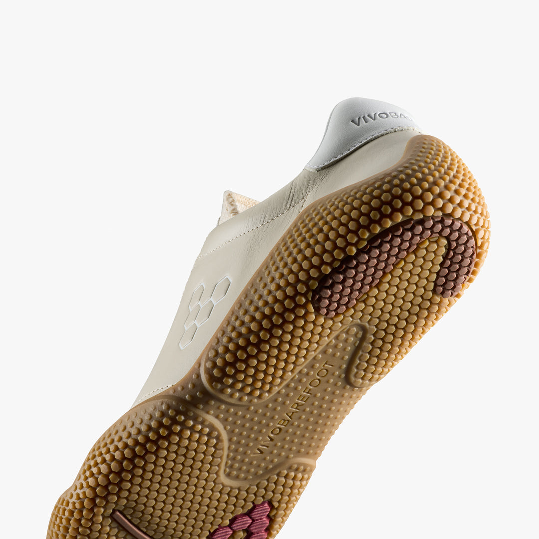 Vivobarefoot Motus Studio Sneaker Leather Mens – Sand