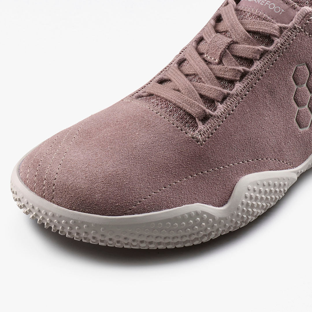 Vivobarefoot Motus Studio Sneaker Leather Womens – Twilight Mauve