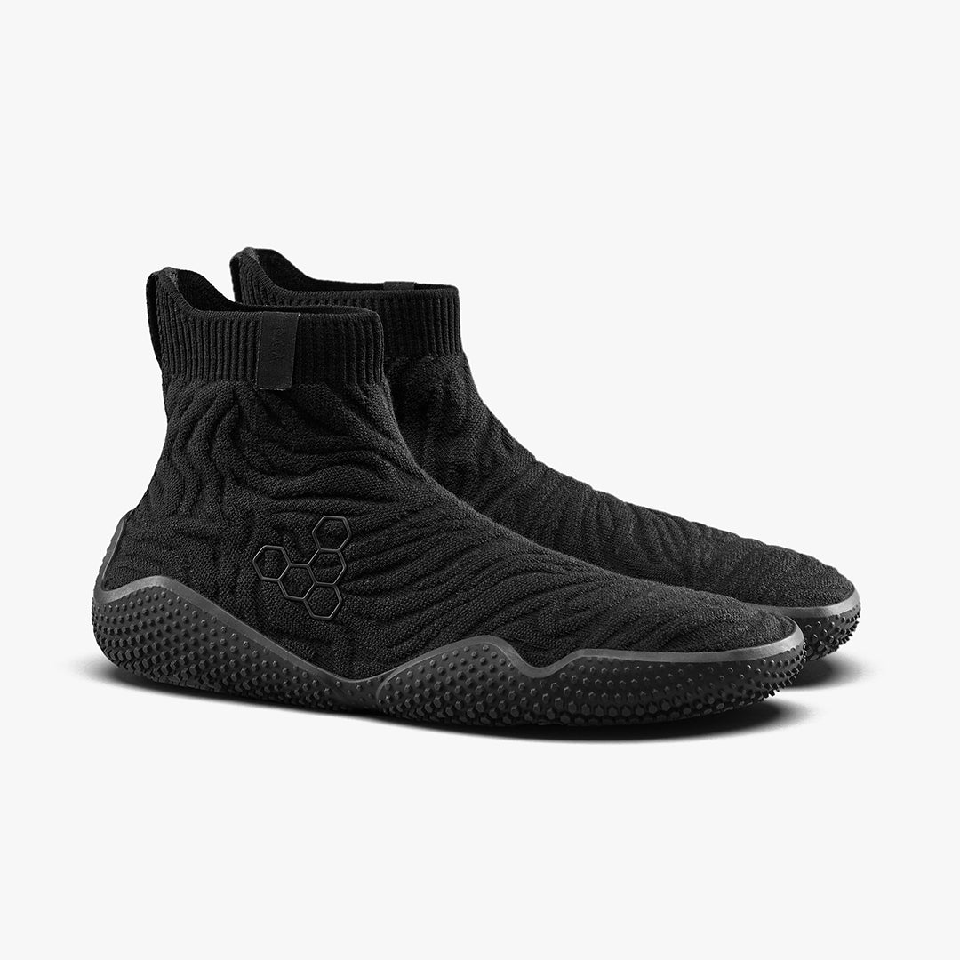 Vivobarefoot Motus Studio Sock Boot Womens – Obsidian