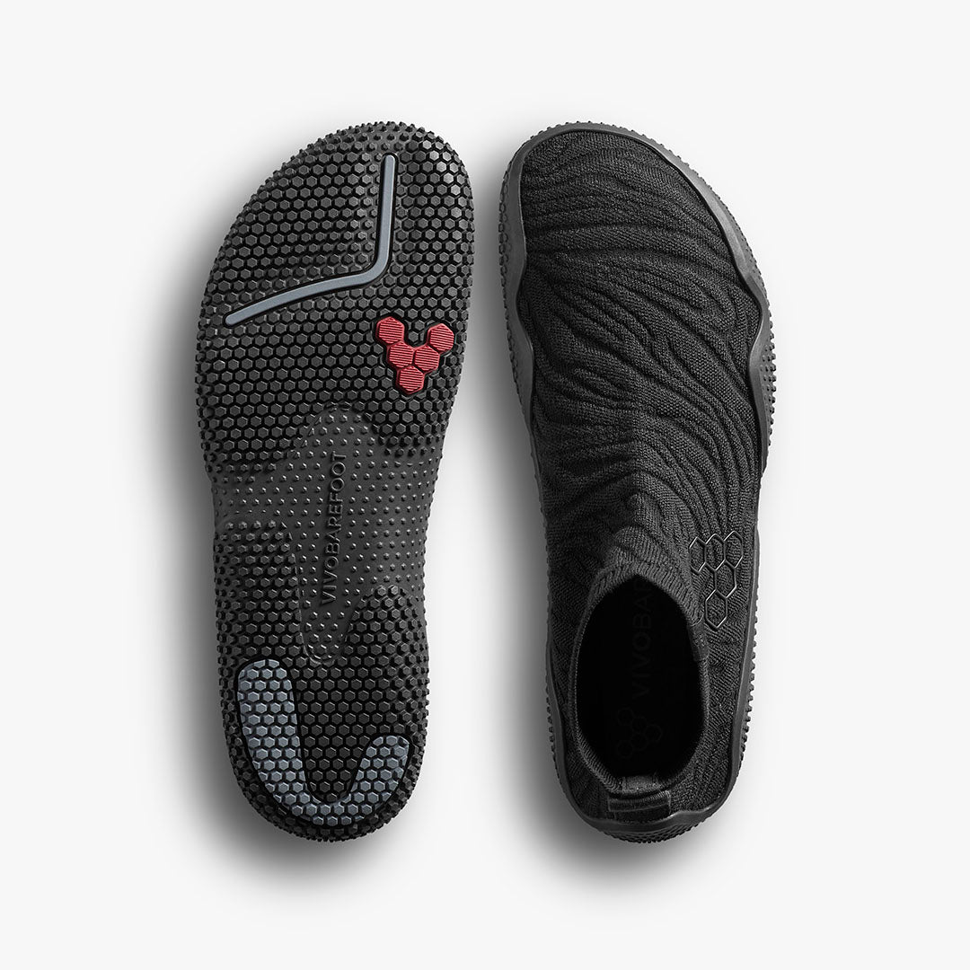 Vivobarefoot Motus Studio Sock Boot Womens – Obsidian