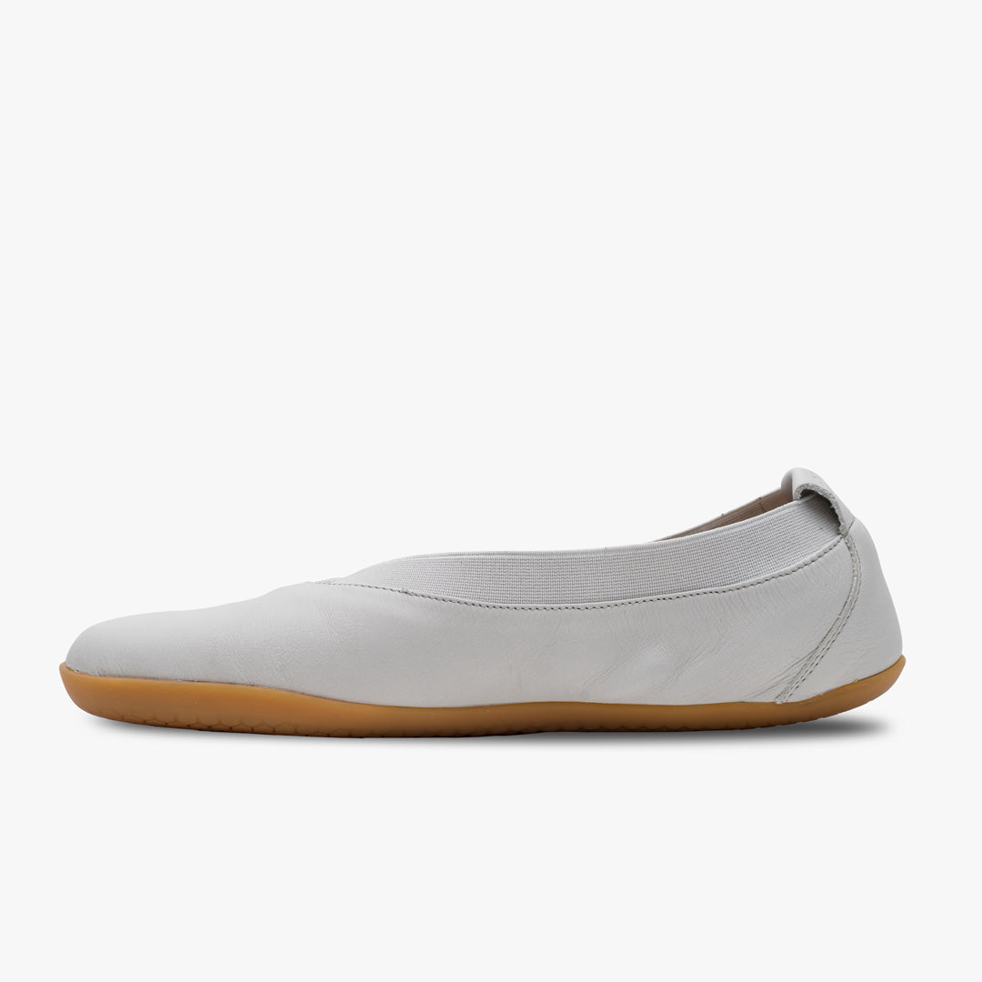 Vivobarefoot Opanka Ballerina Womens – Limestone