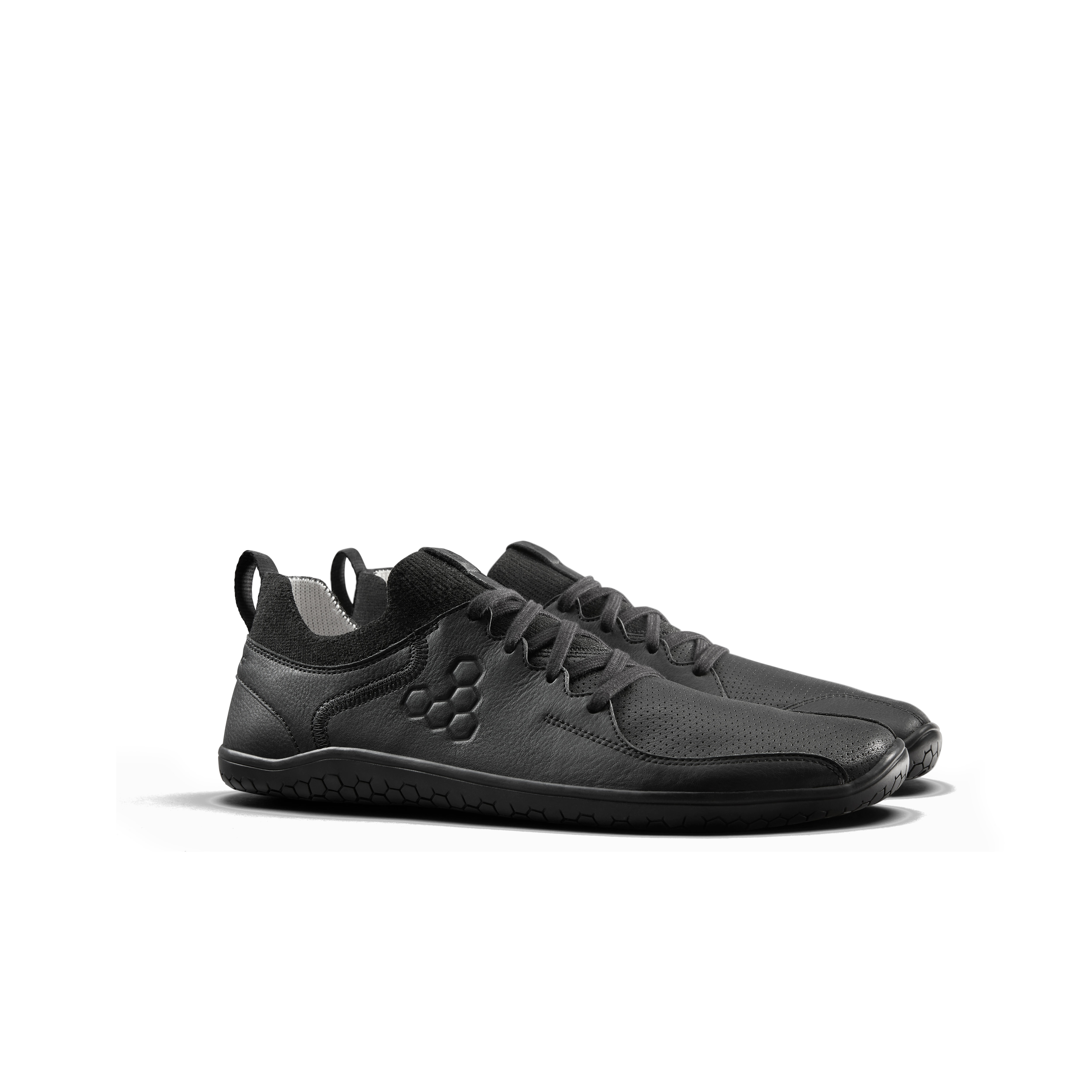 Vivobarefoot Primus Asana Pelle da uomo - Ossidiana