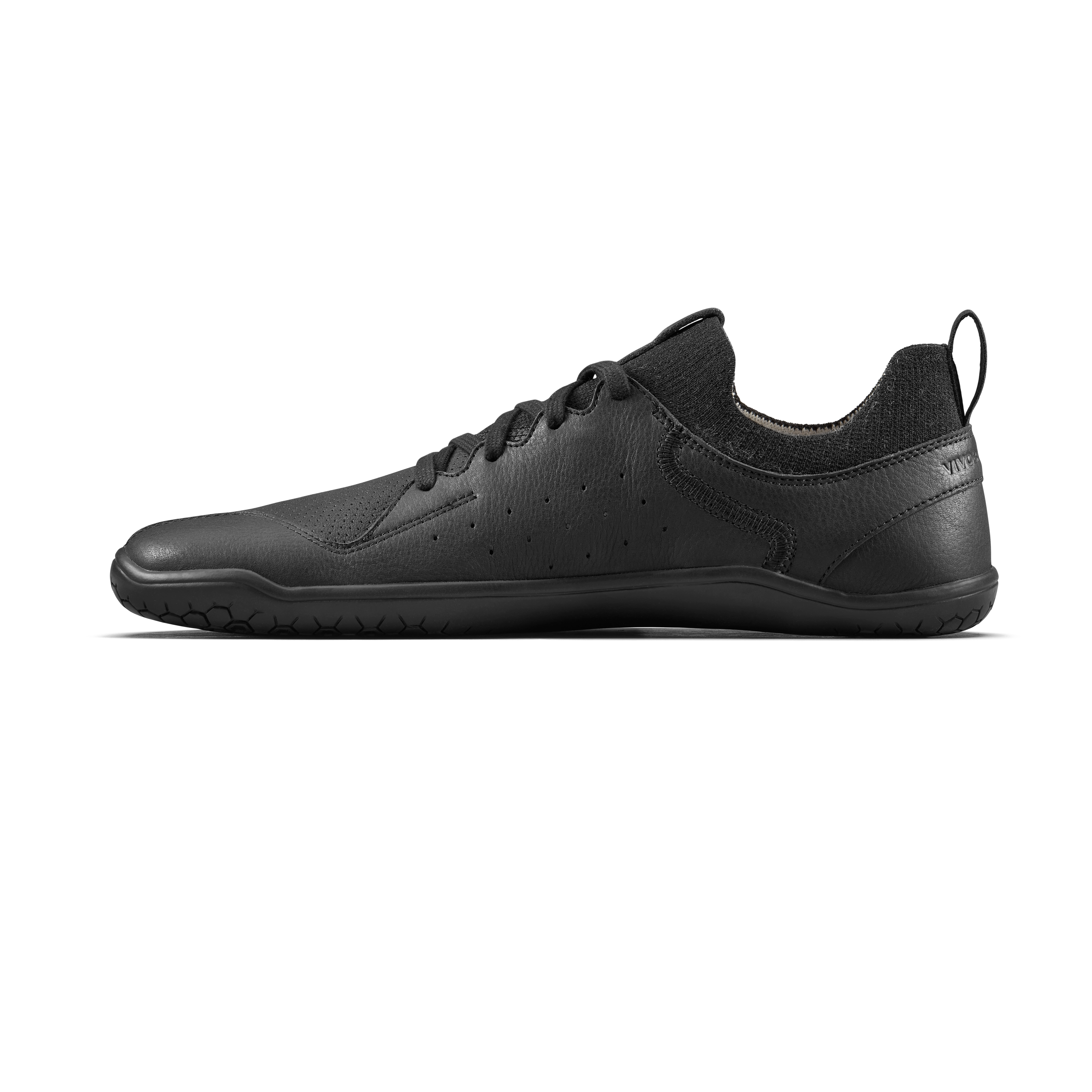 Vivobarefoot Primus Asana Pelle da uomo - Ossidiana