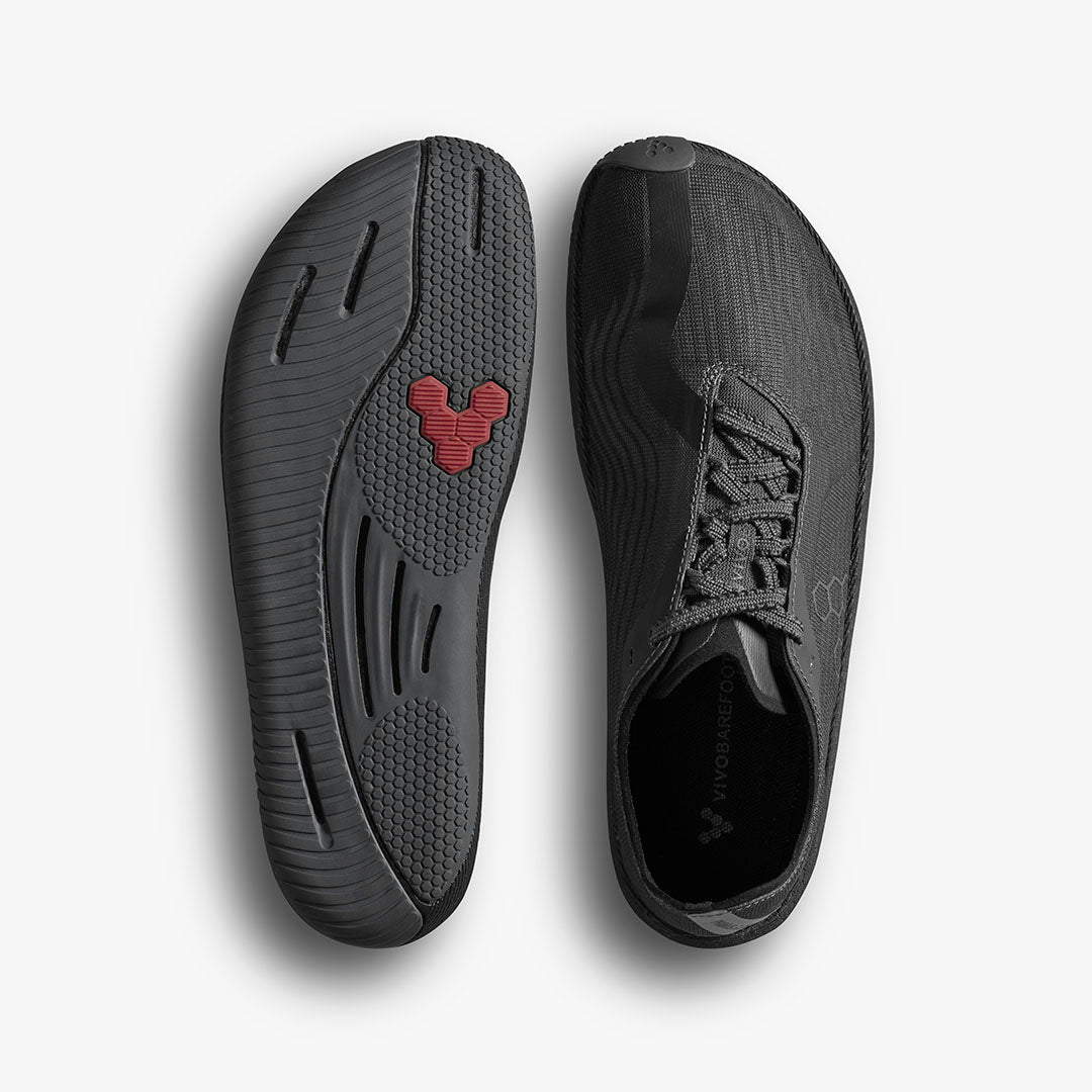 Vivobarefoot Primus Flow Mens – Dark Shadow