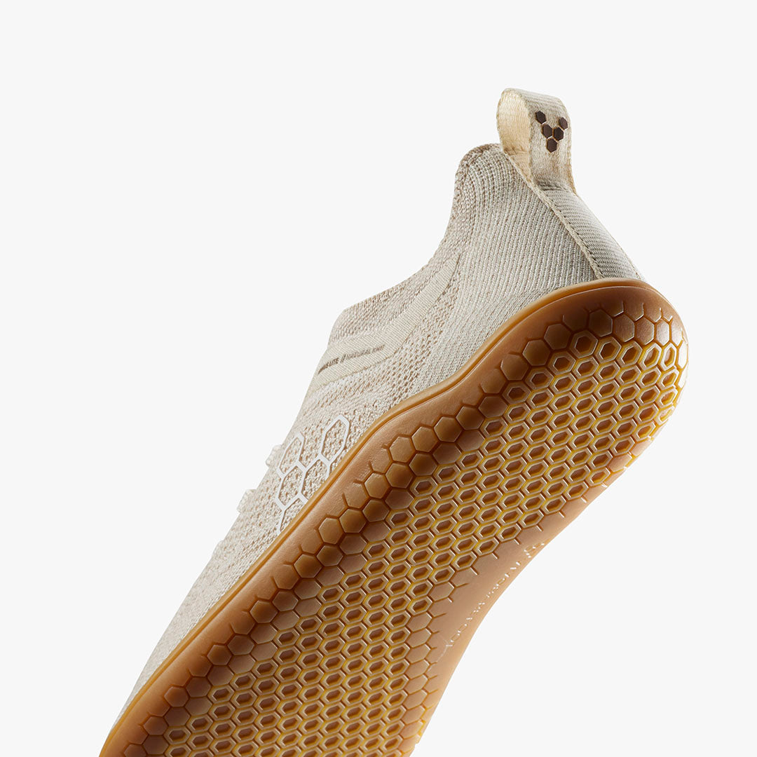 Vivobarefoot Primus Lite Knit Natural Womens – Coconut