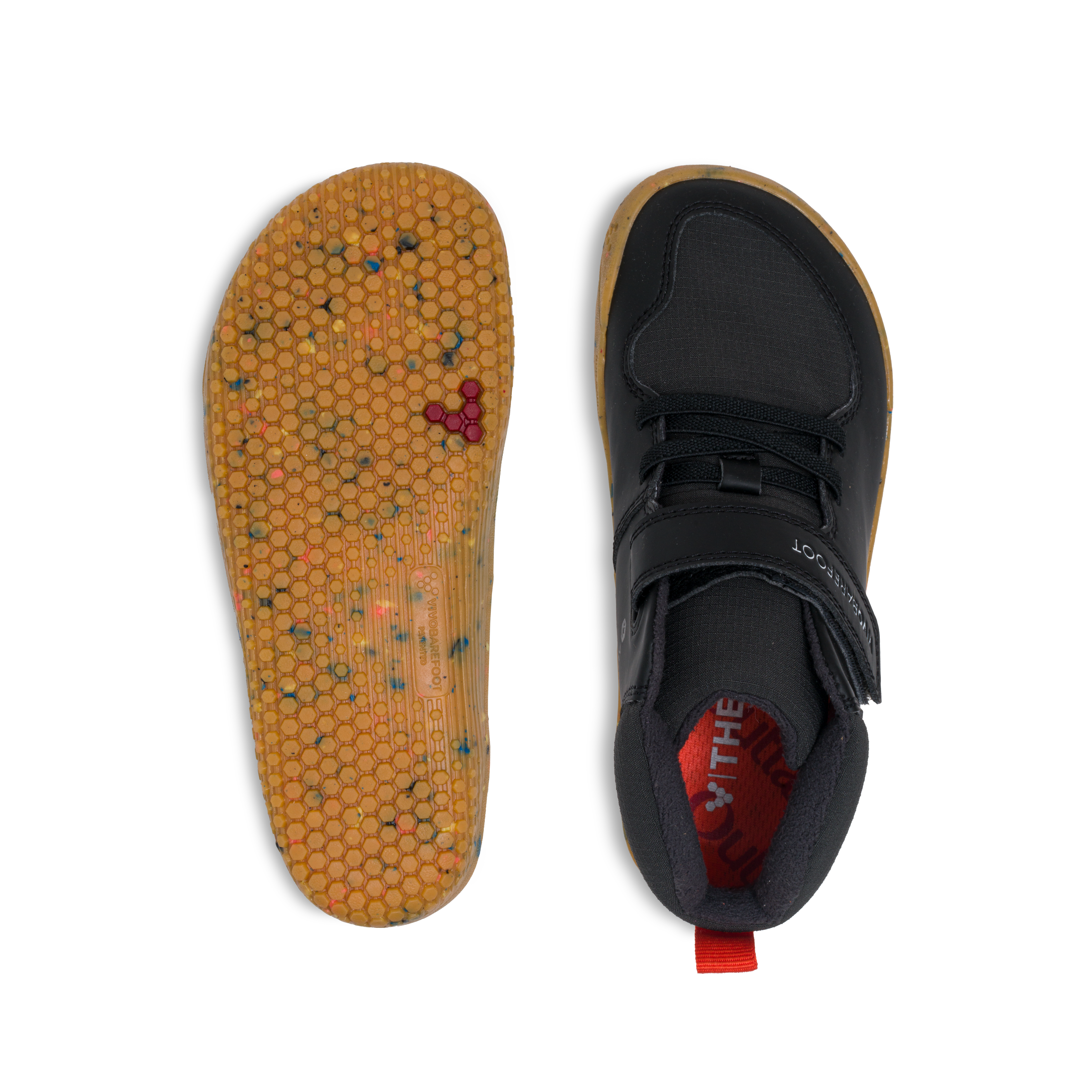 Vivobarefoot Primus Ludo Hi Juniors – Ossidiana