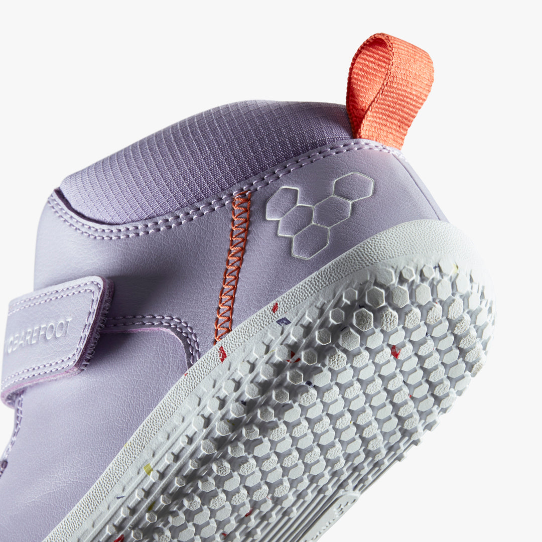 Vivobarefoot Primus Ludo Hi Kids – Lilla