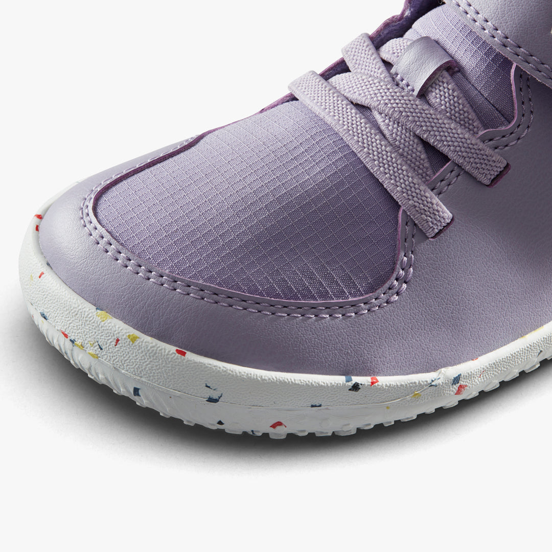 Vivobarefoot Primus Ludo Hi Kids – Lilla