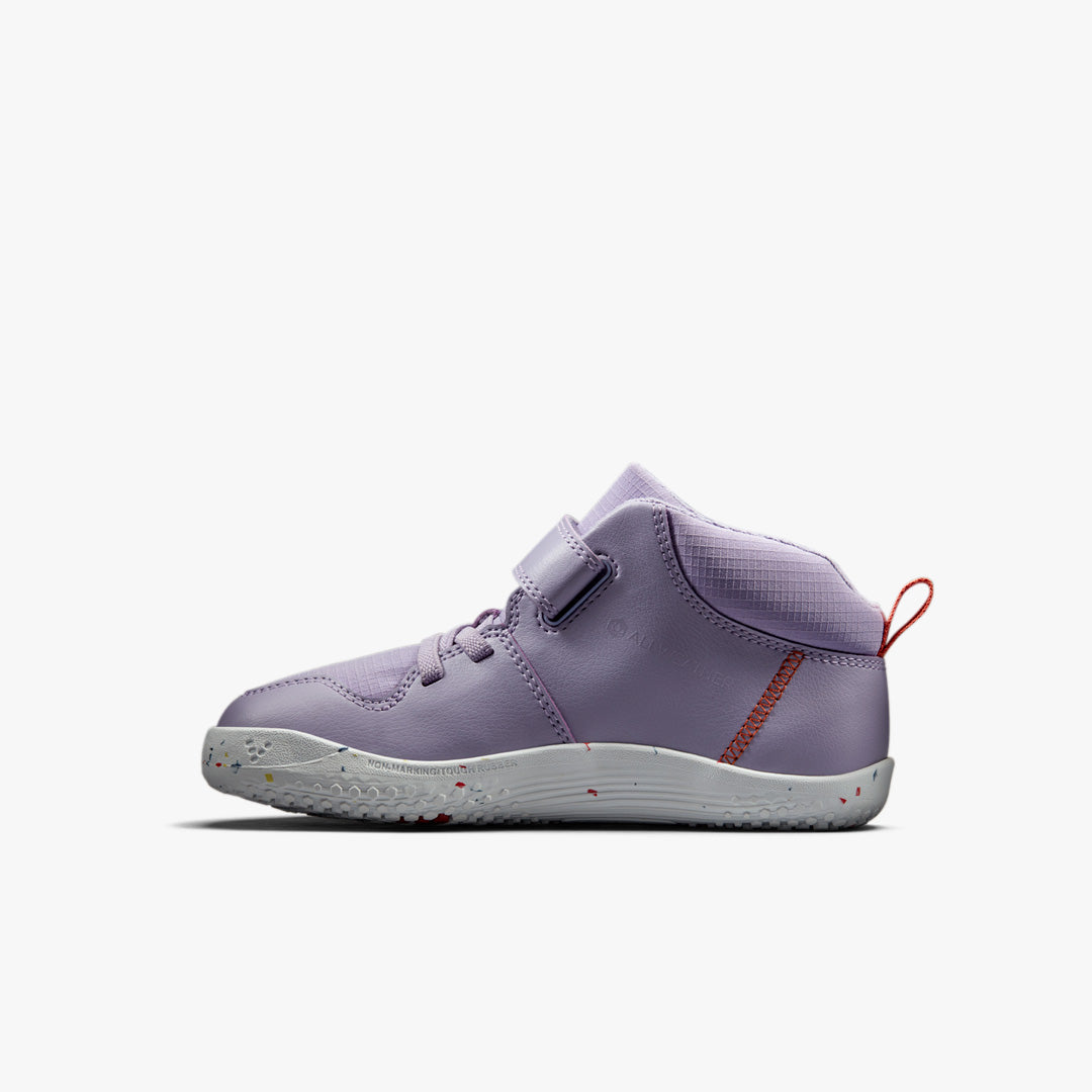 Vivobarefoot Primus Ludo Hi Kids – Lilla