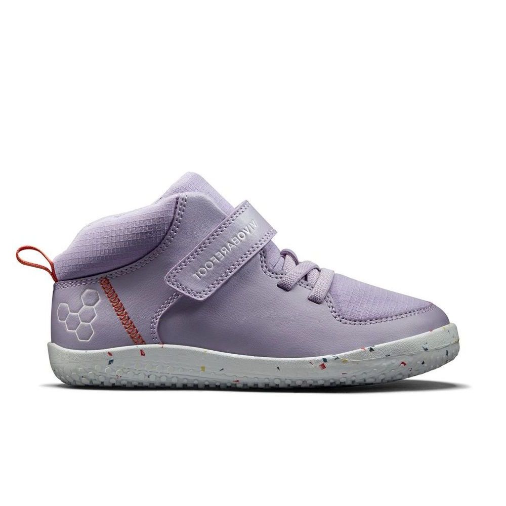 Vivobarefoot Primus Ludo Hi Kids – Lilla