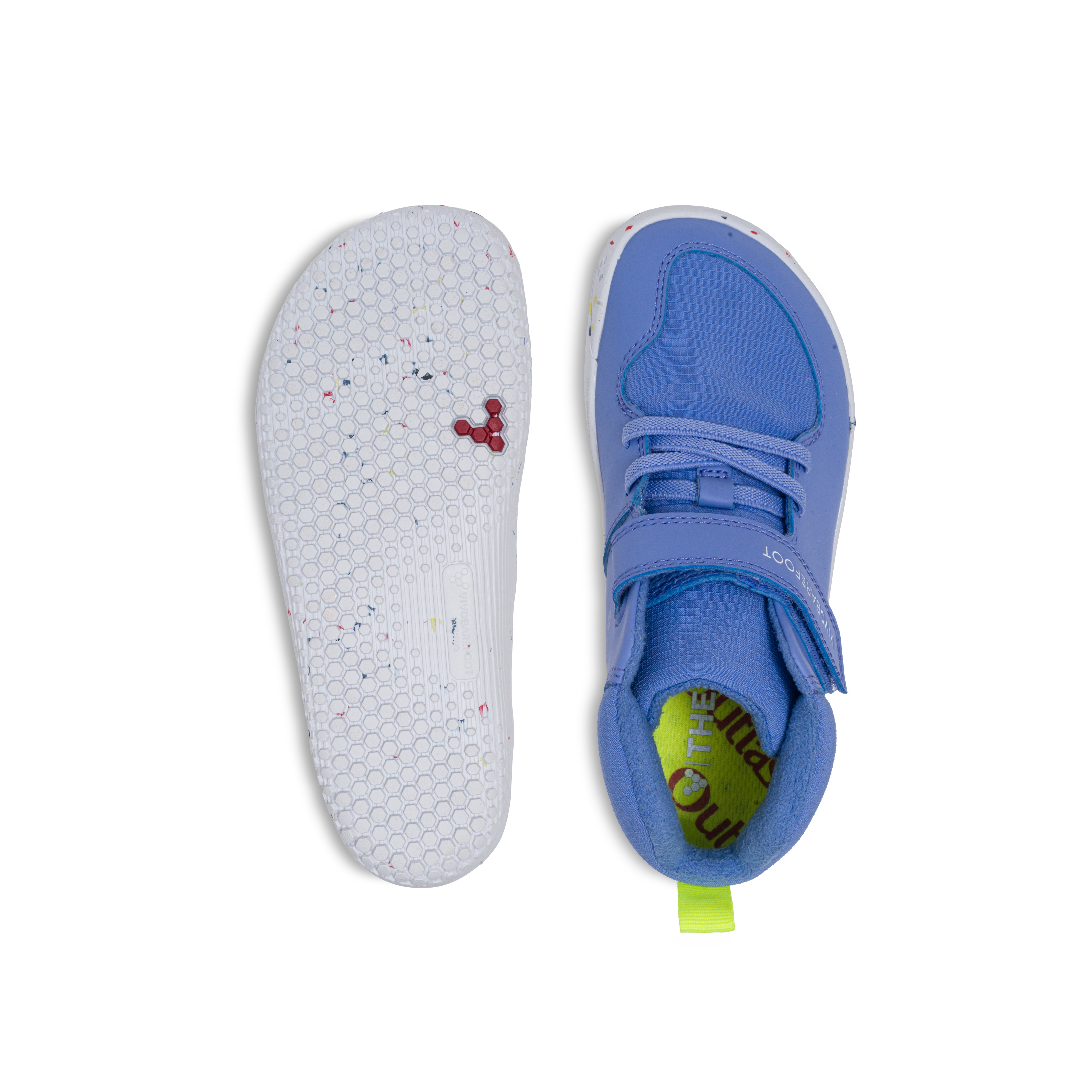 Vivobarefoot Primus Ludo Hi Kids – Vivid Blue