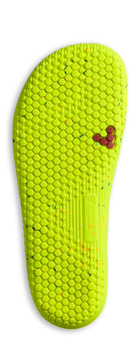 Vivobarefoot Primus Sport IV Preschool barfodssko til børn i farven night sky, sål