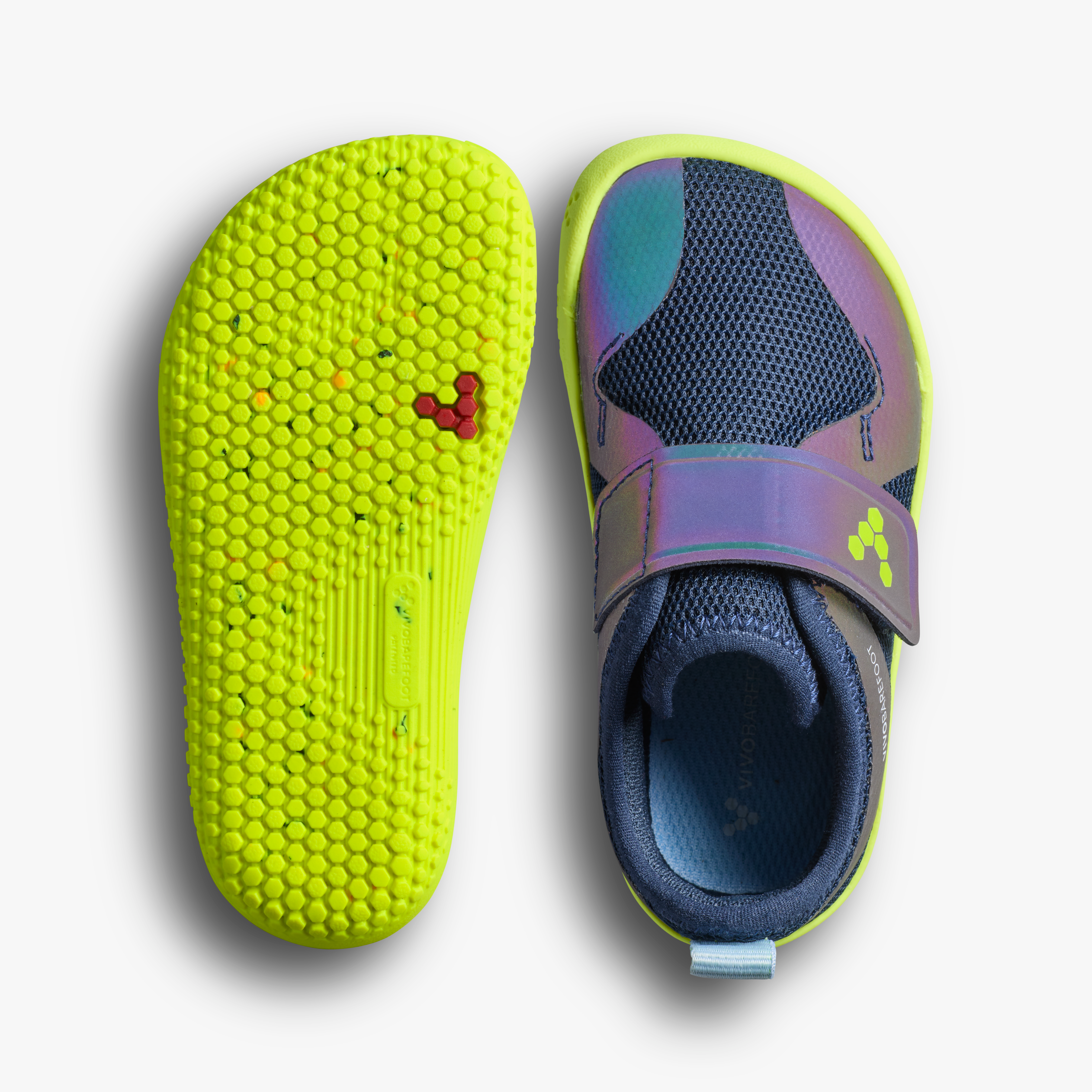 Vivobarefoot Primus Sport IV Toddlers barfodssko til børn i farven night sky, sål og top