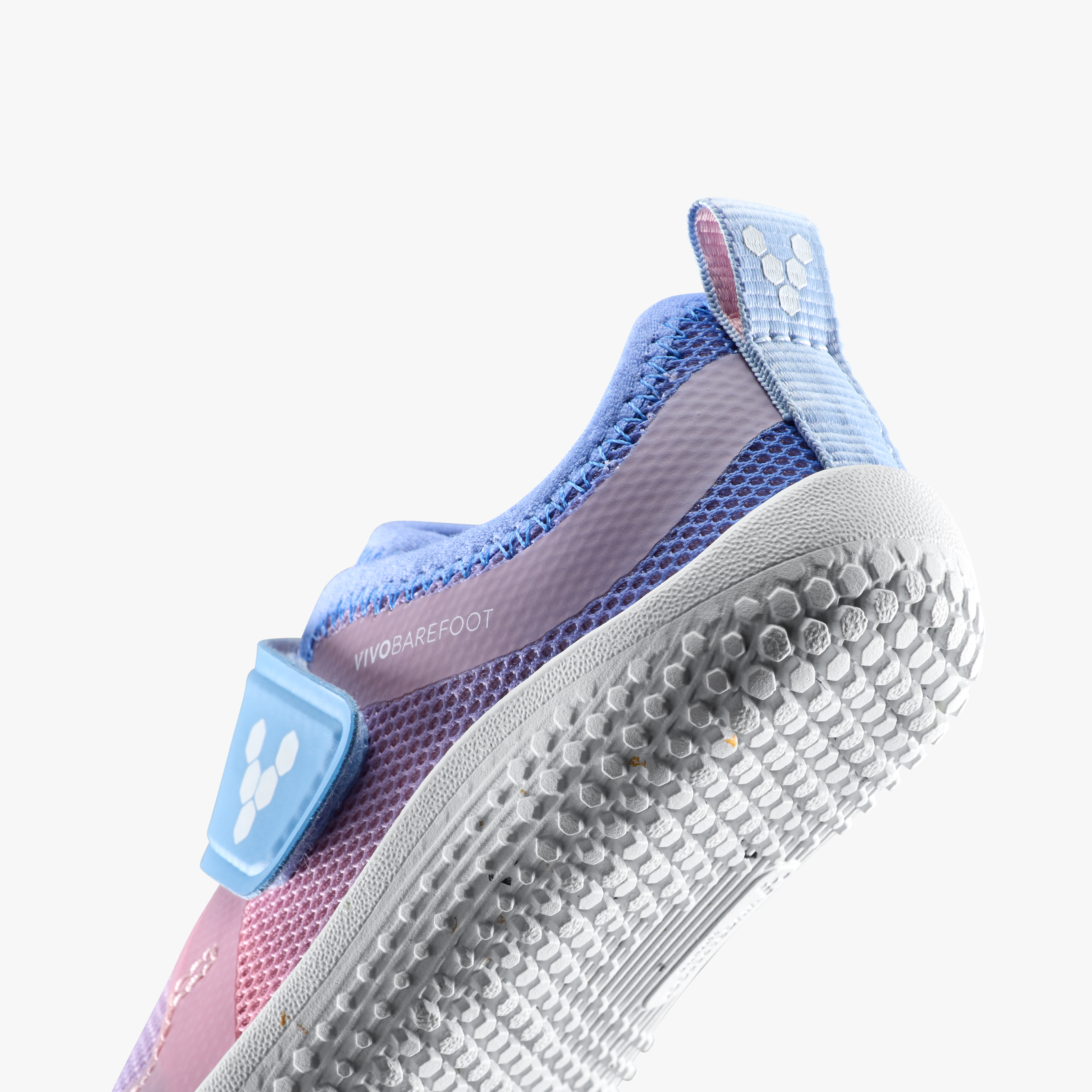 Vivobarefoot Primus Sport IV Toddlers barfodssko til børn i farven unicorn, nærbillede
