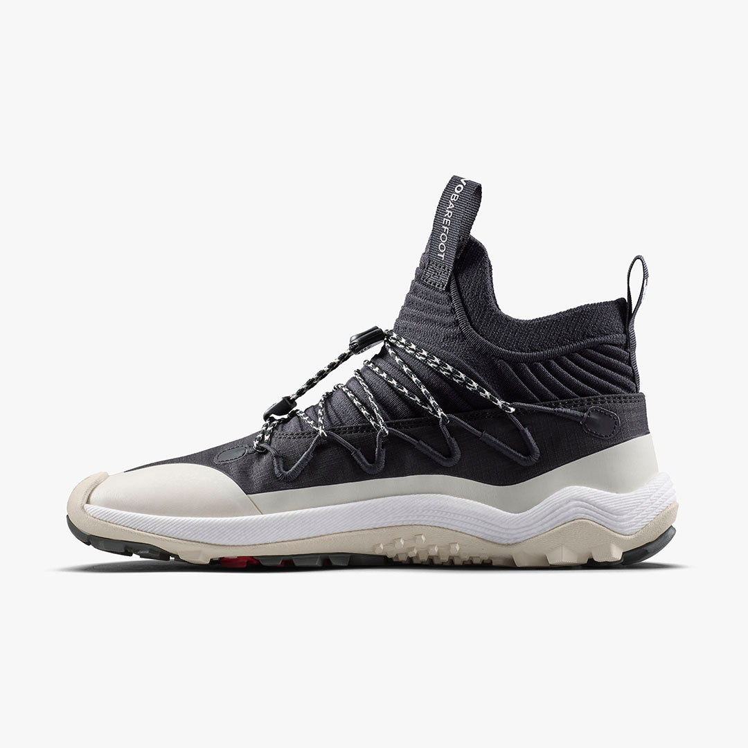 Vivobarefoot Primus Trail Flow Mid Mens – Obsidian