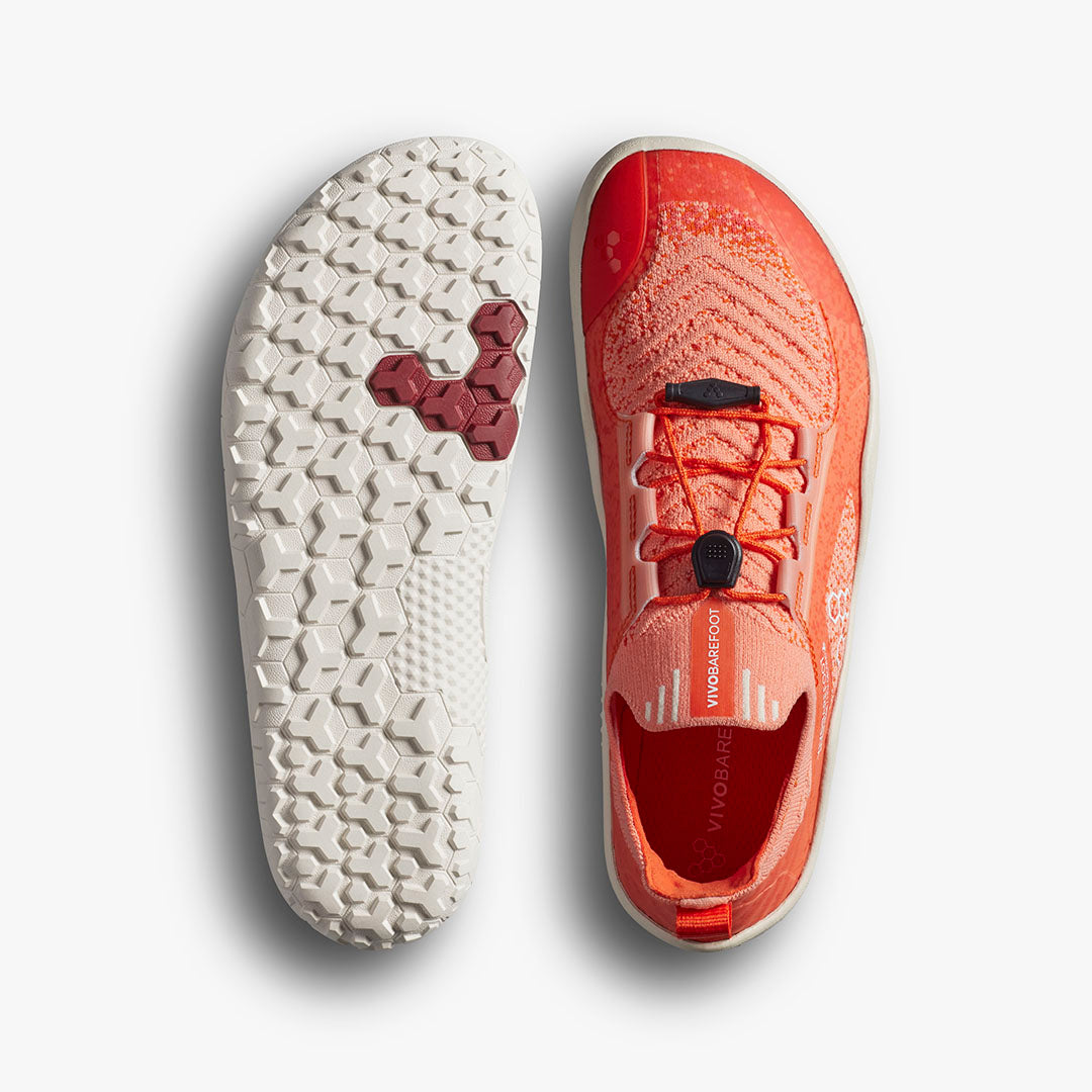 Vivobarefoot Primus Trail Knit FG Juniors – Sunset