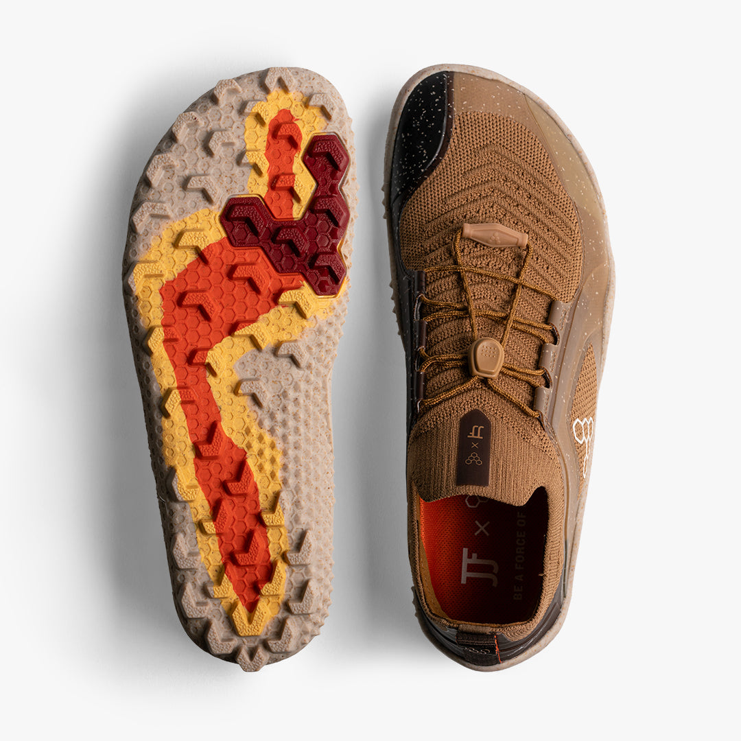 Vivobarefoot Trail Knit SG JJF Donna – Marrone Osso