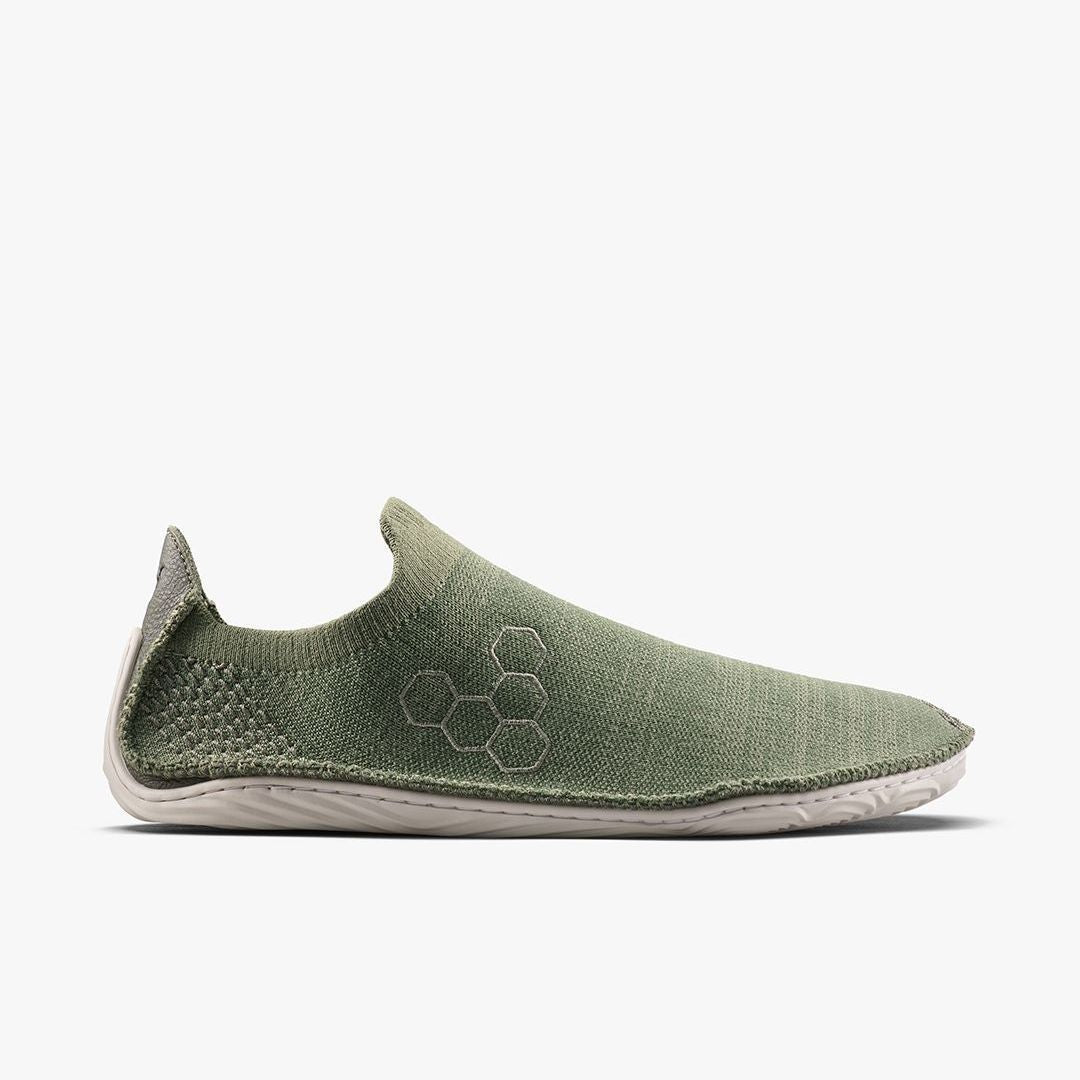 Vivobarefoot Sensus Slip On Knit Mens – Olive Night
