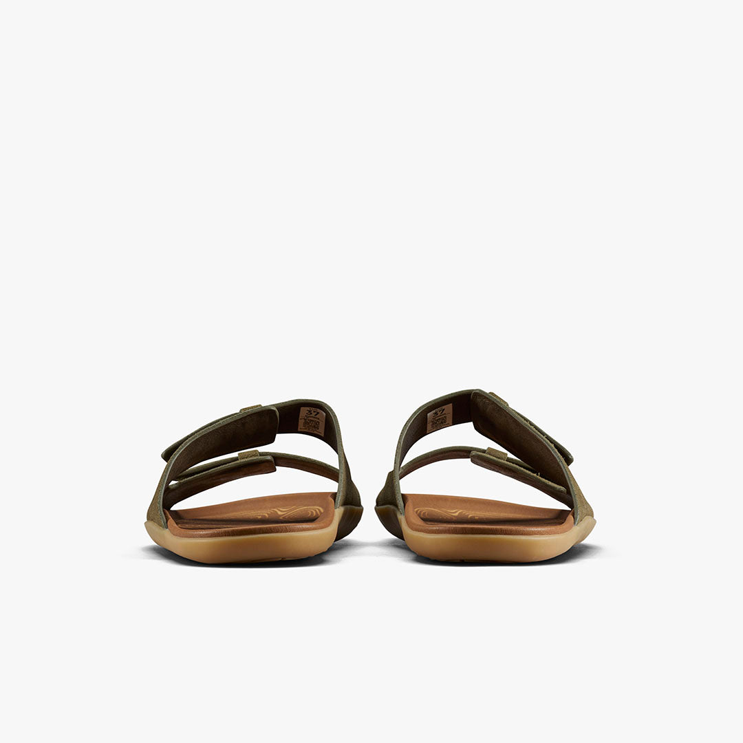 Vivobarefoot Sensus Yin Slide Womens – Dark Olive