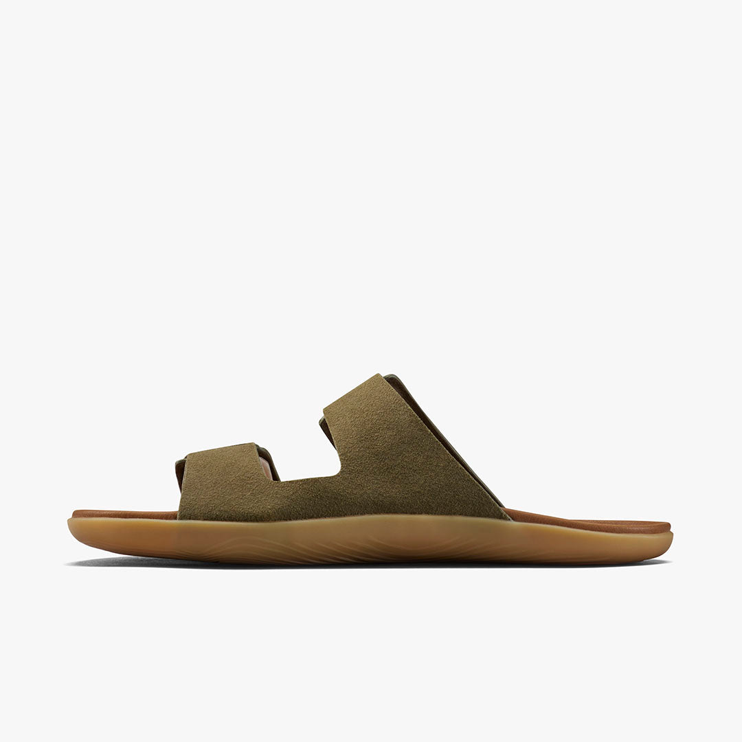 Vivobarefoot Sensus Yin Slide Womens – Dark Olive