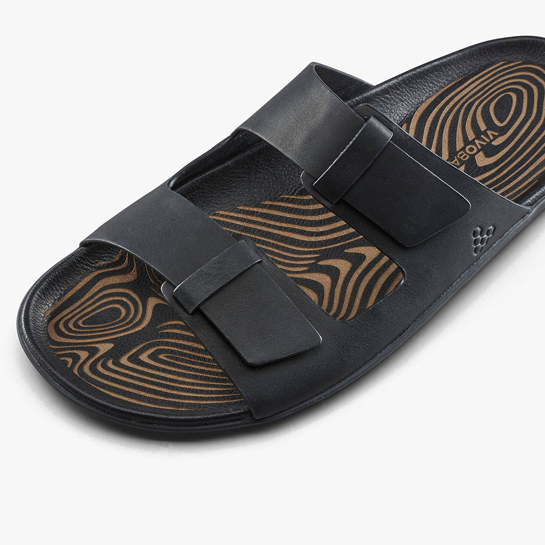 Vivobarefoot Sensus Yin Slide Womens – Obsidian