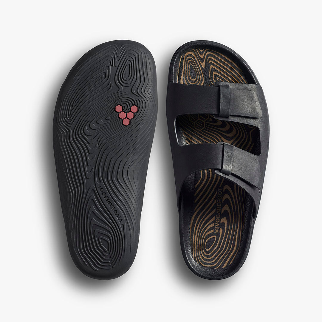 Vivobarefoot Sensus Yin Slide Womens – Obsidian