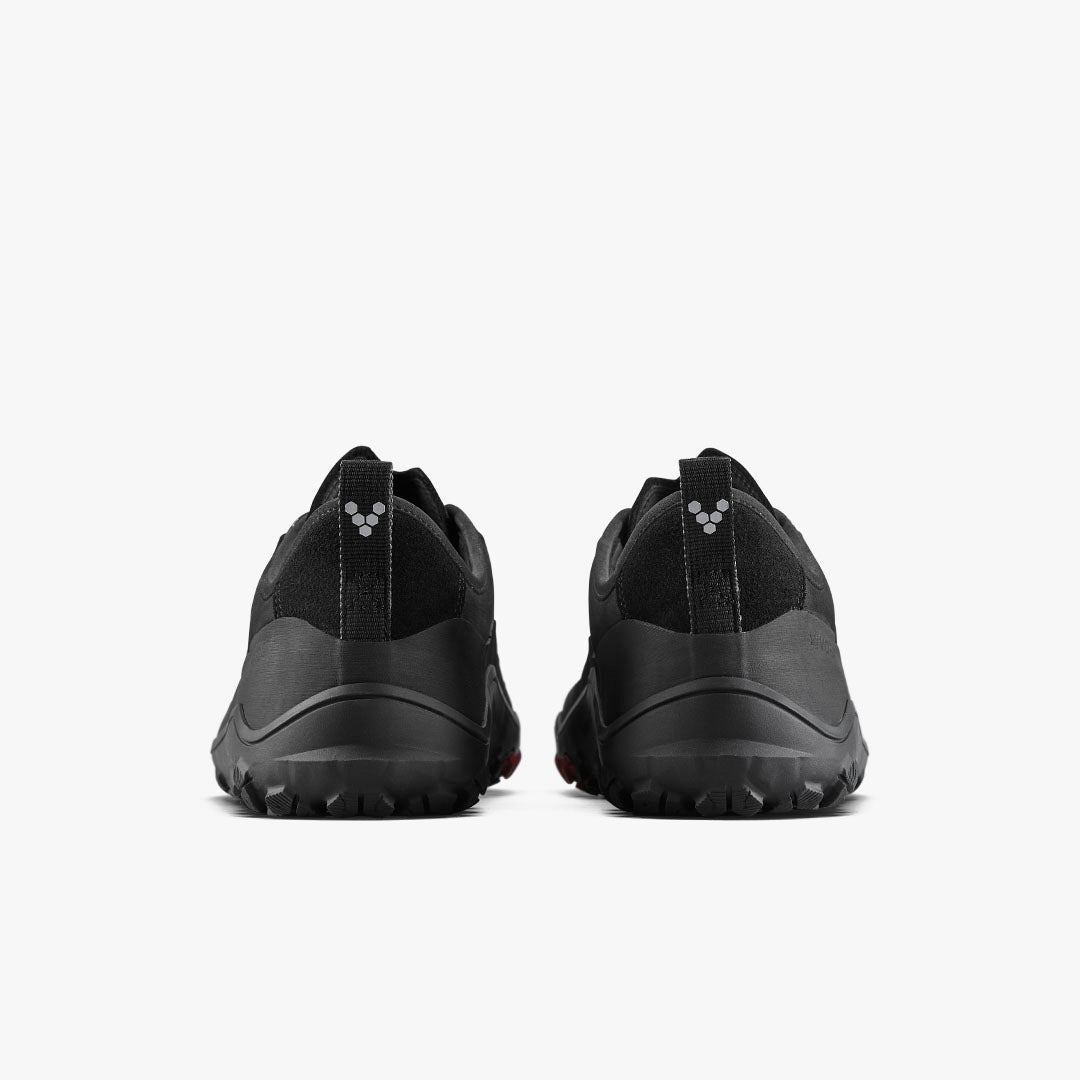 Vivobarefoot Tracker Leather Low Womens – Obsidian