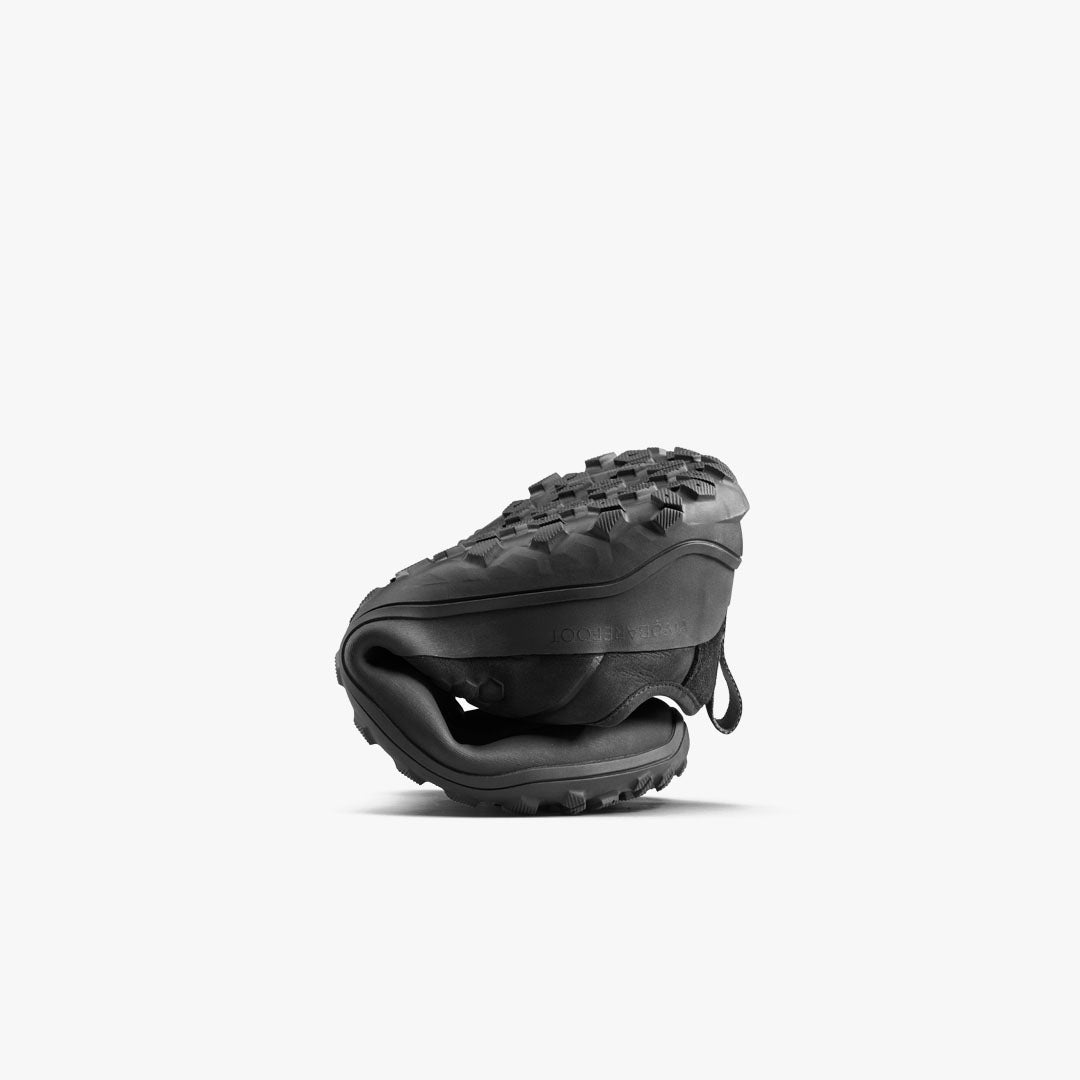 Vivobarefoot Tracker Leather Low Womens – Obsidian