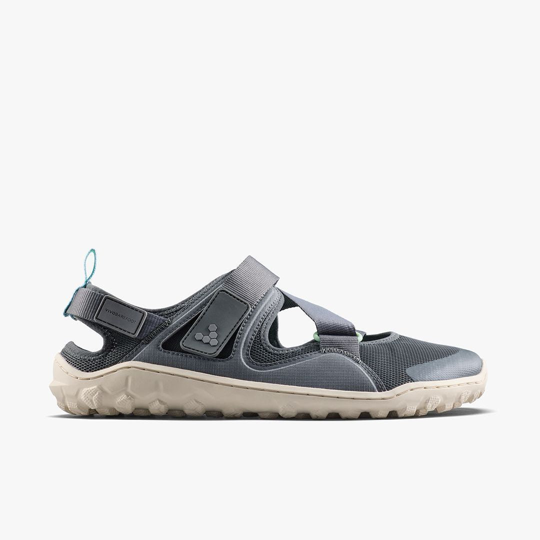 Vivobarefoot Tracker Sandal Mens – Dark Shadow