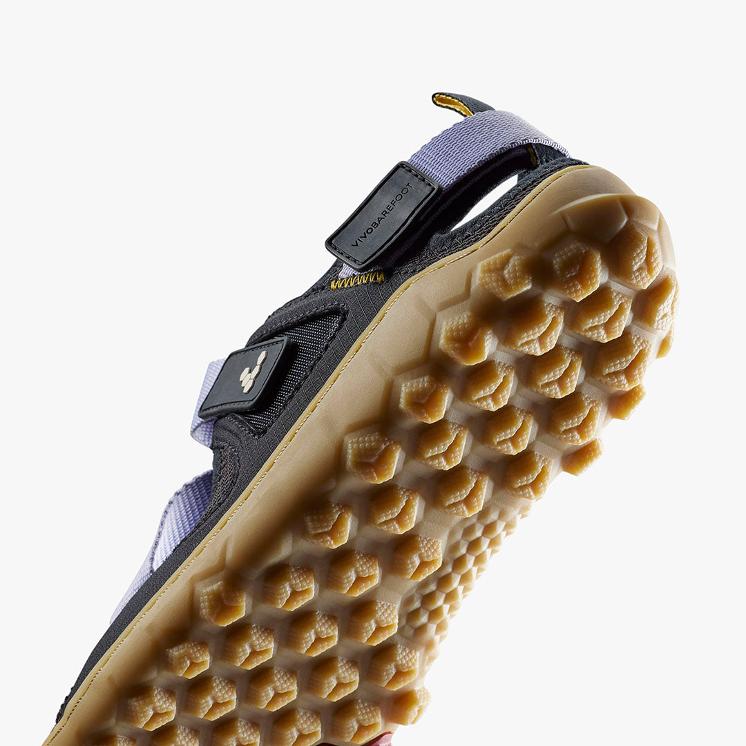 Vivobarefoot Tracker Sandal Womens – Purple Heather