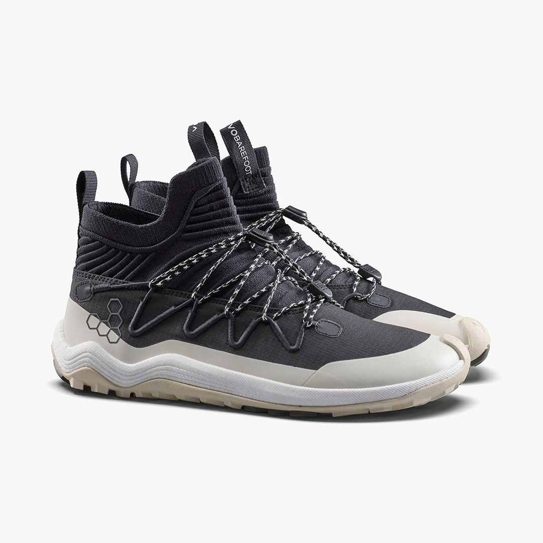 Vivobarefoot Primus Trail Flow Mid Womens – Obsidian