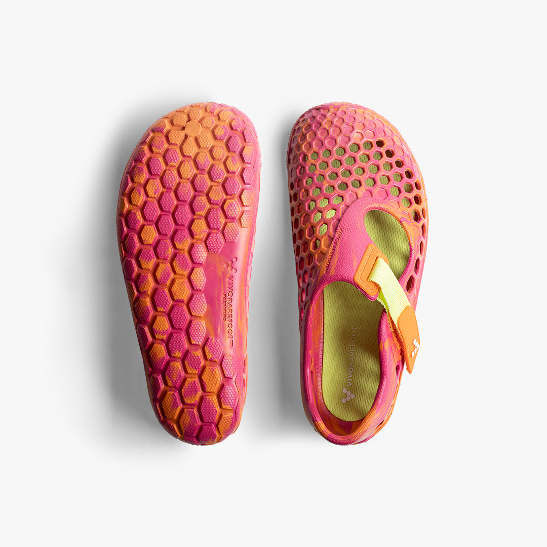 Vivobarefoot Ultra Bloom Kids – Sandali per bambini – Sunrise