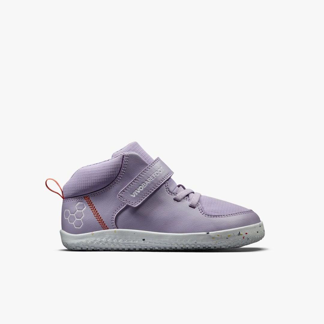 Vivobarefoot Primus Ludo Hi Preschool – Lilac