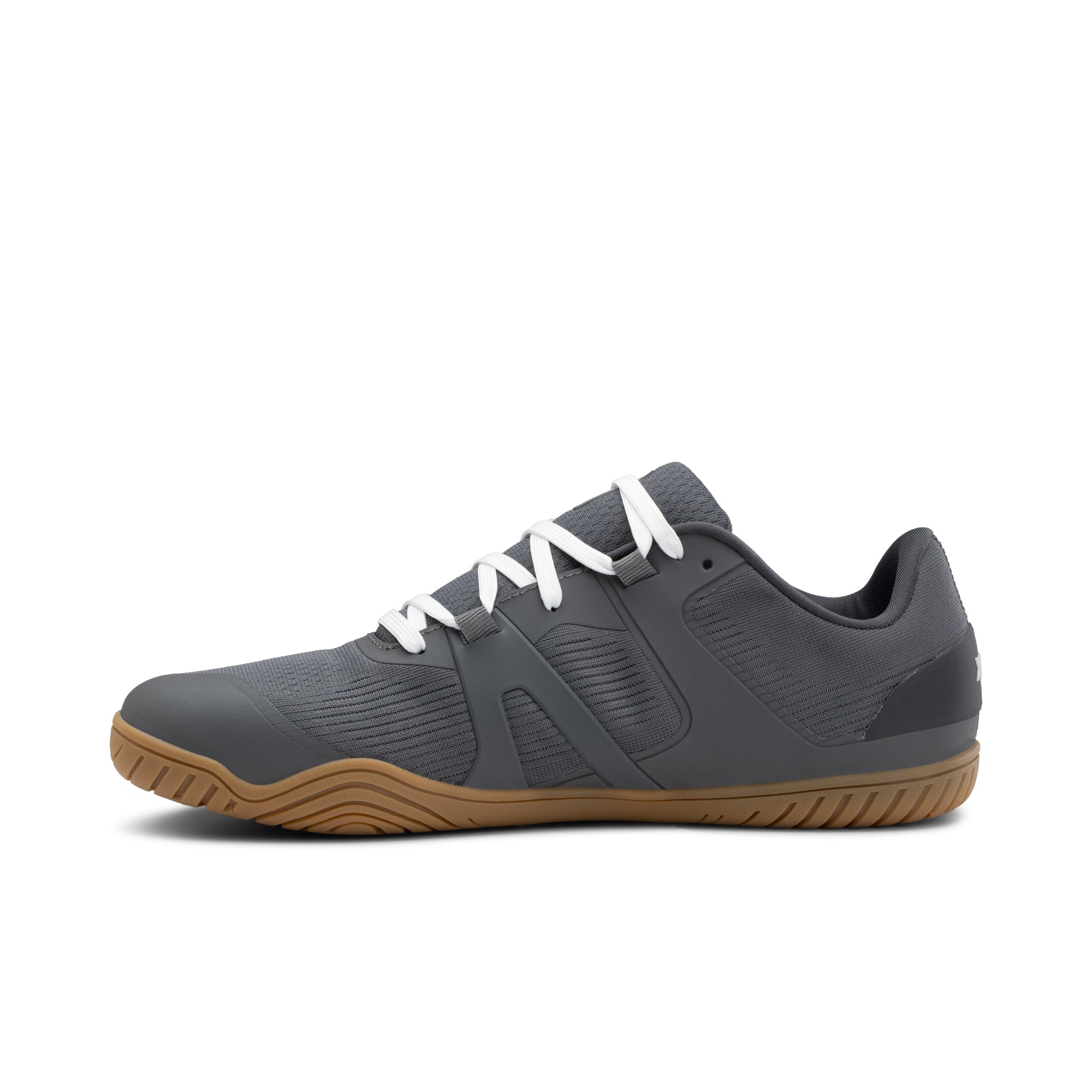 Xero Shoes 360 Rally barfodssko til herre i farven Steel Gray, set fra indersiden