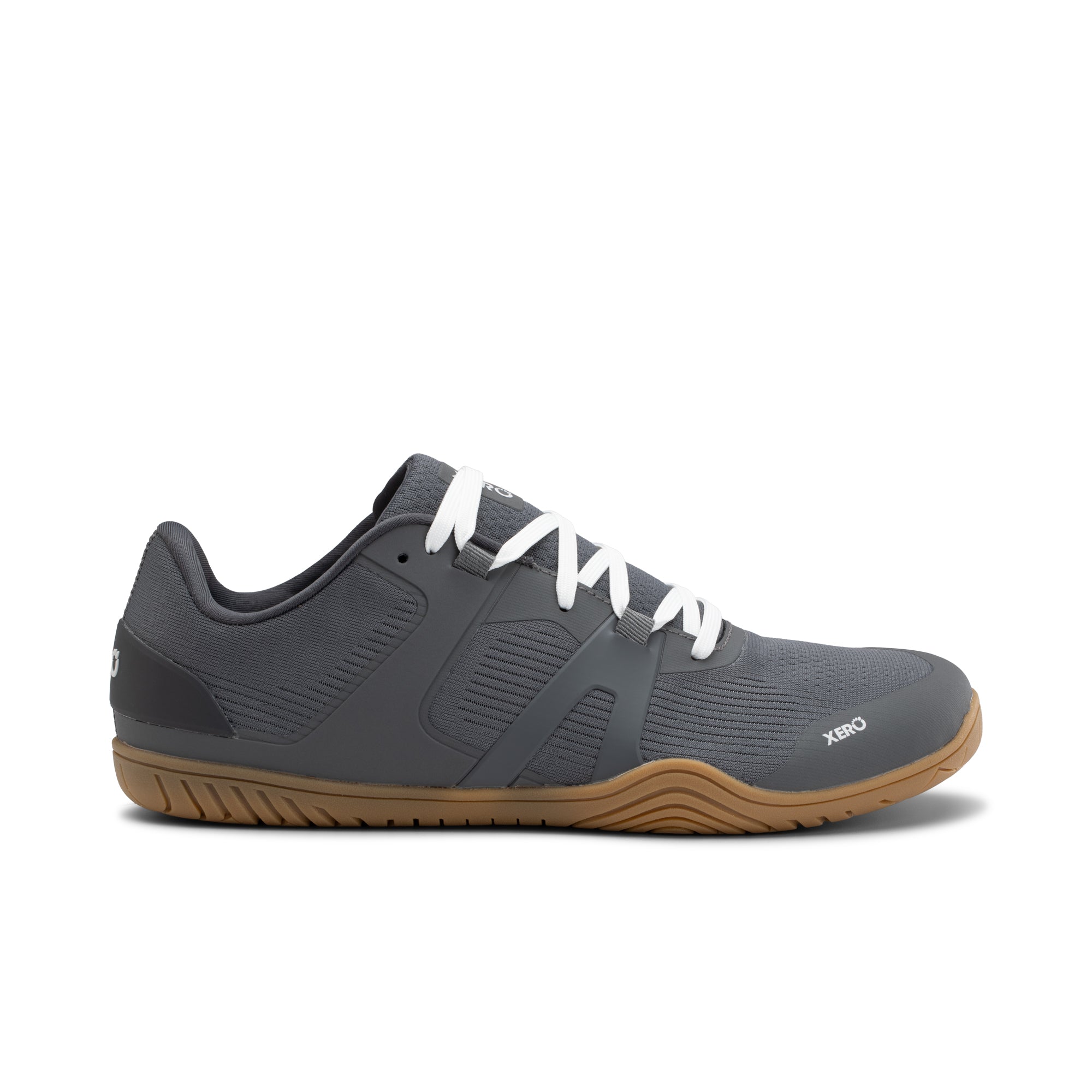Xero Shoes 360 Rally barfodssko til herre i farven Steel Gray, set fra ydersiden