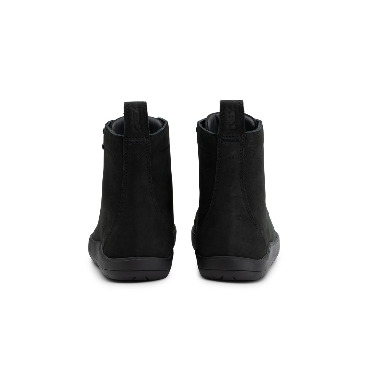 Xero Shoes Breckenridge barfodssko til dame i farven Black, set bagfra