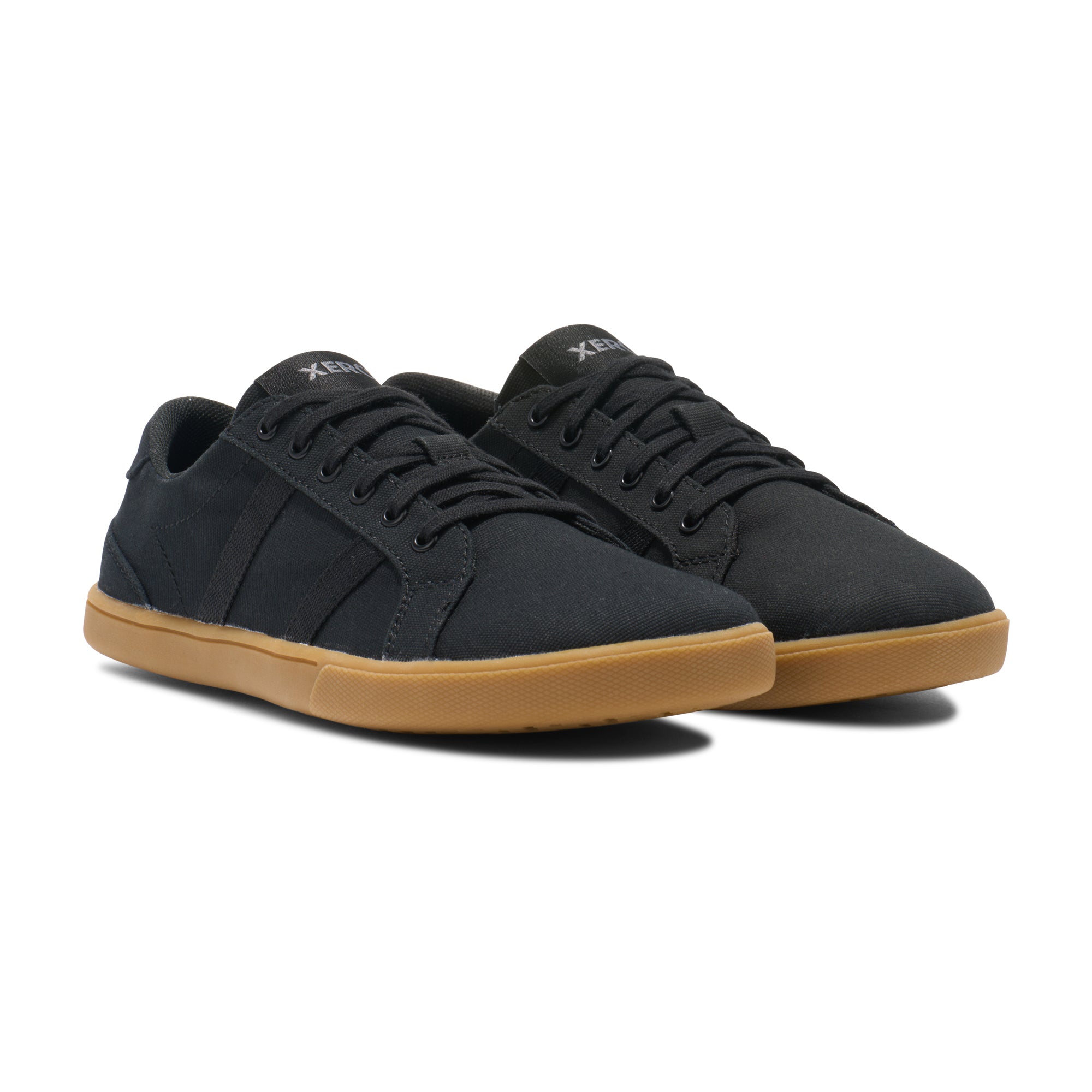 Xero Shoes Dillon Canvas Mens – Black/Gum