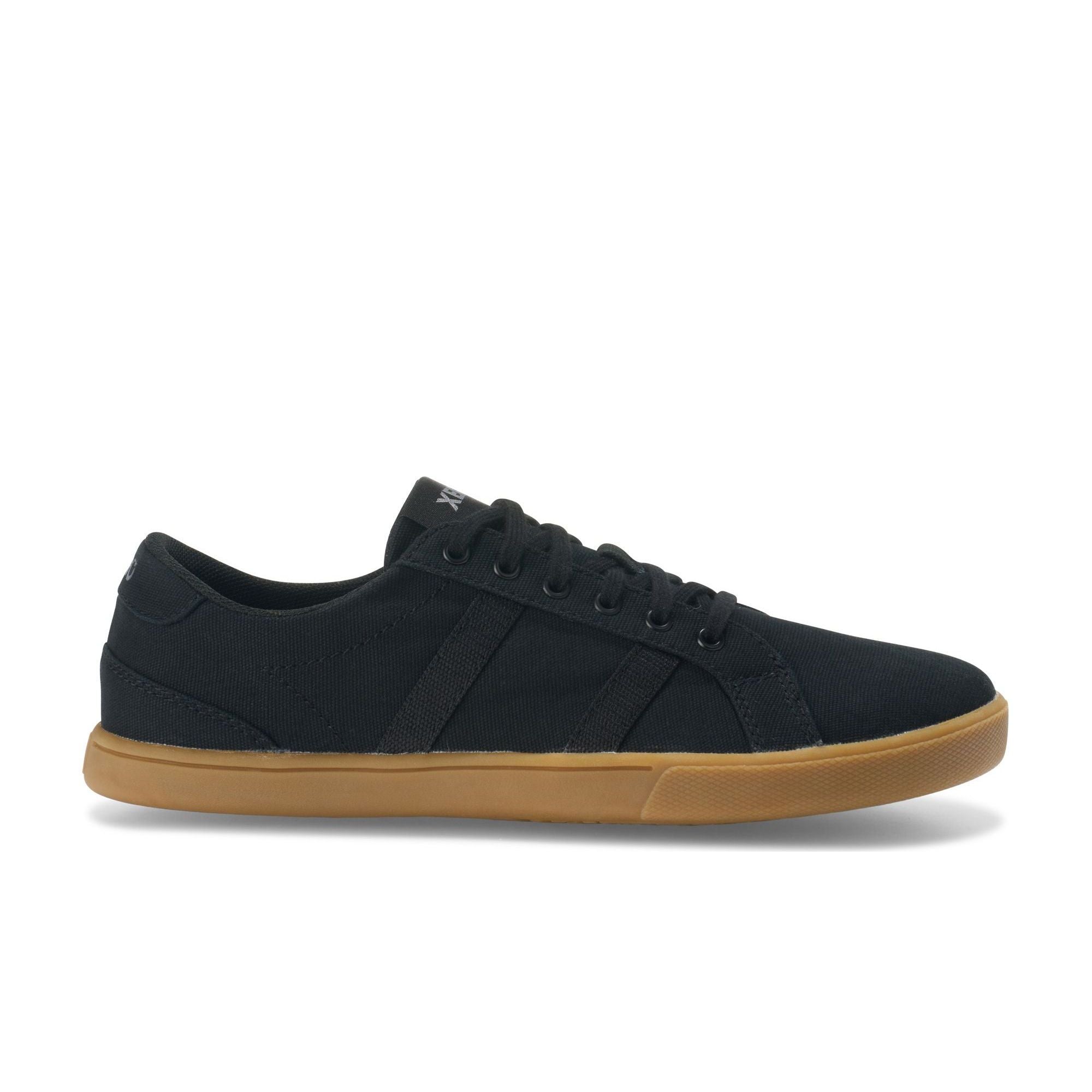 Xero Shoes Dillon Canvas Mens – Black/Gum