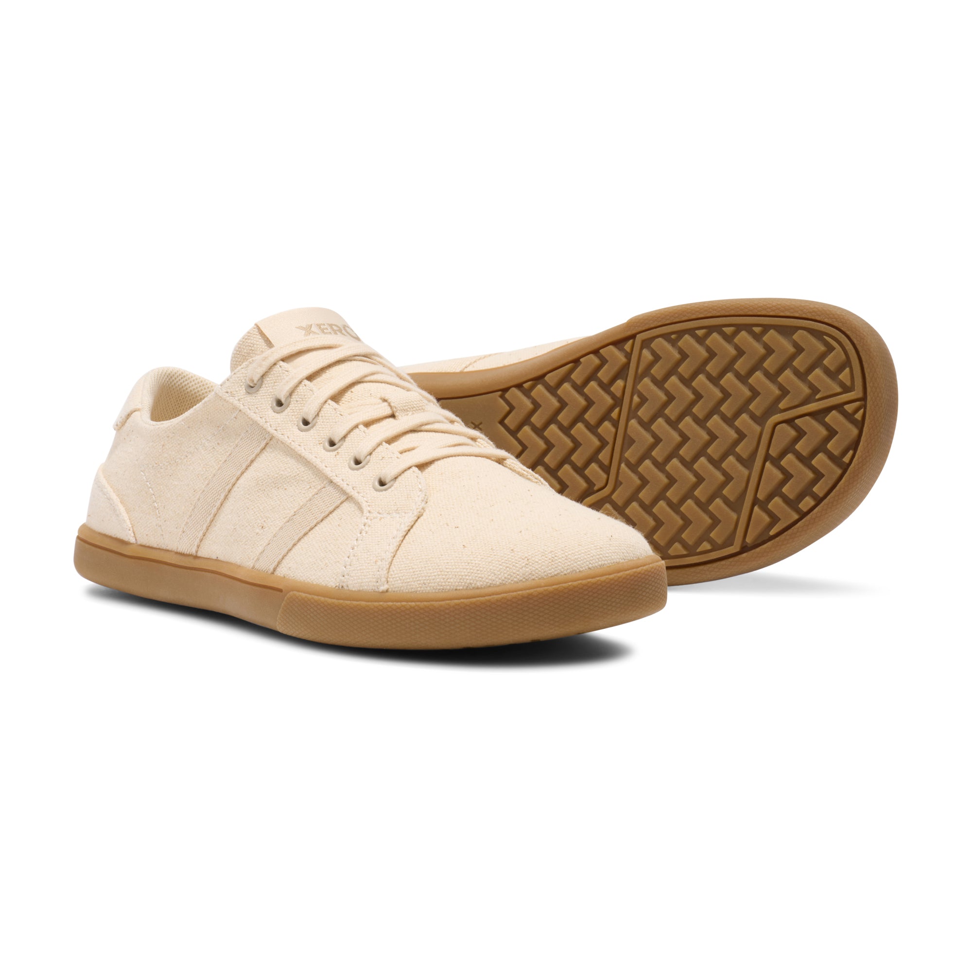 Xero Shoes Dillon Canvas Womens – Natural/Gum