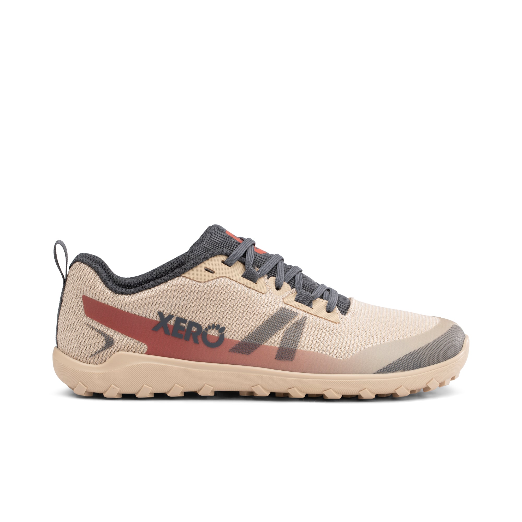 Xero Shoes Mesa Summit barfodssko til dame i farven Irish Cream, set fra ydersiden