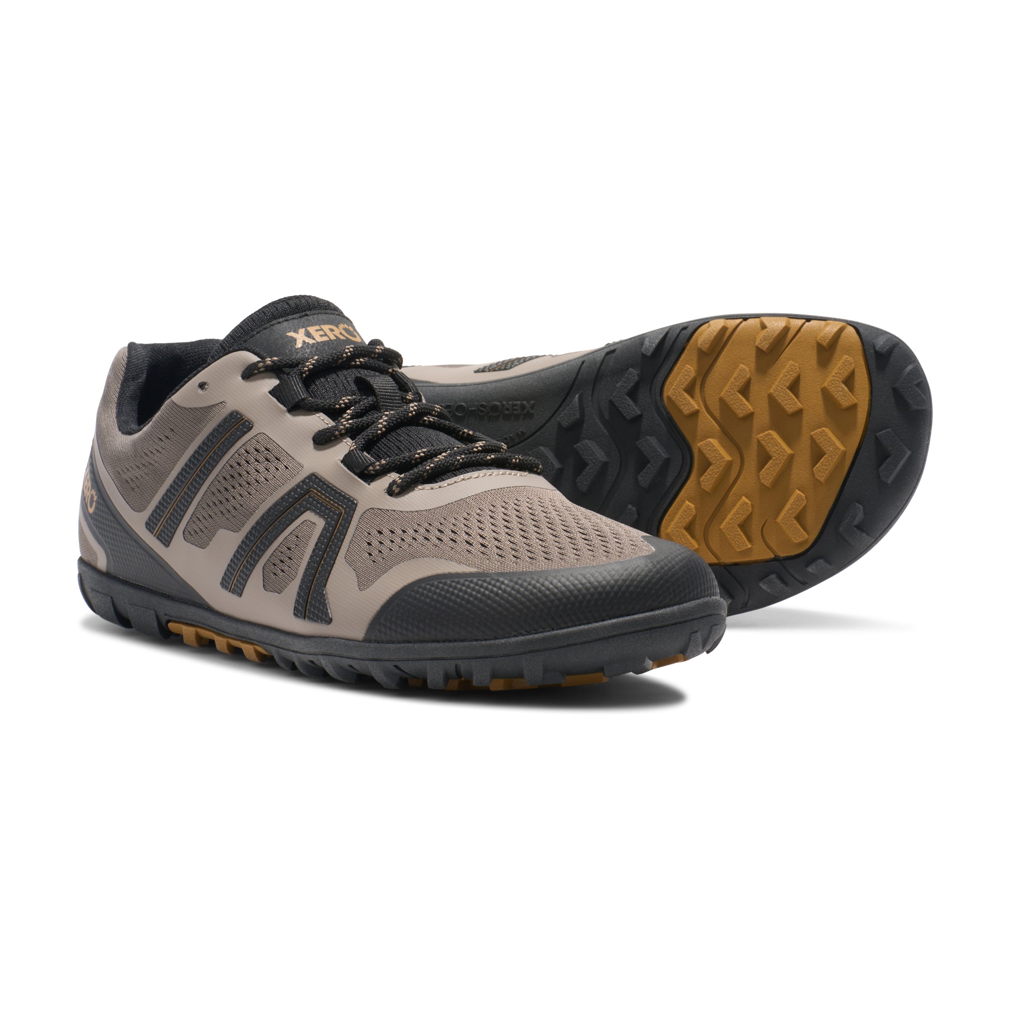 Xero Shoes Mesa Trail II Mens – Fallen Rock/Black