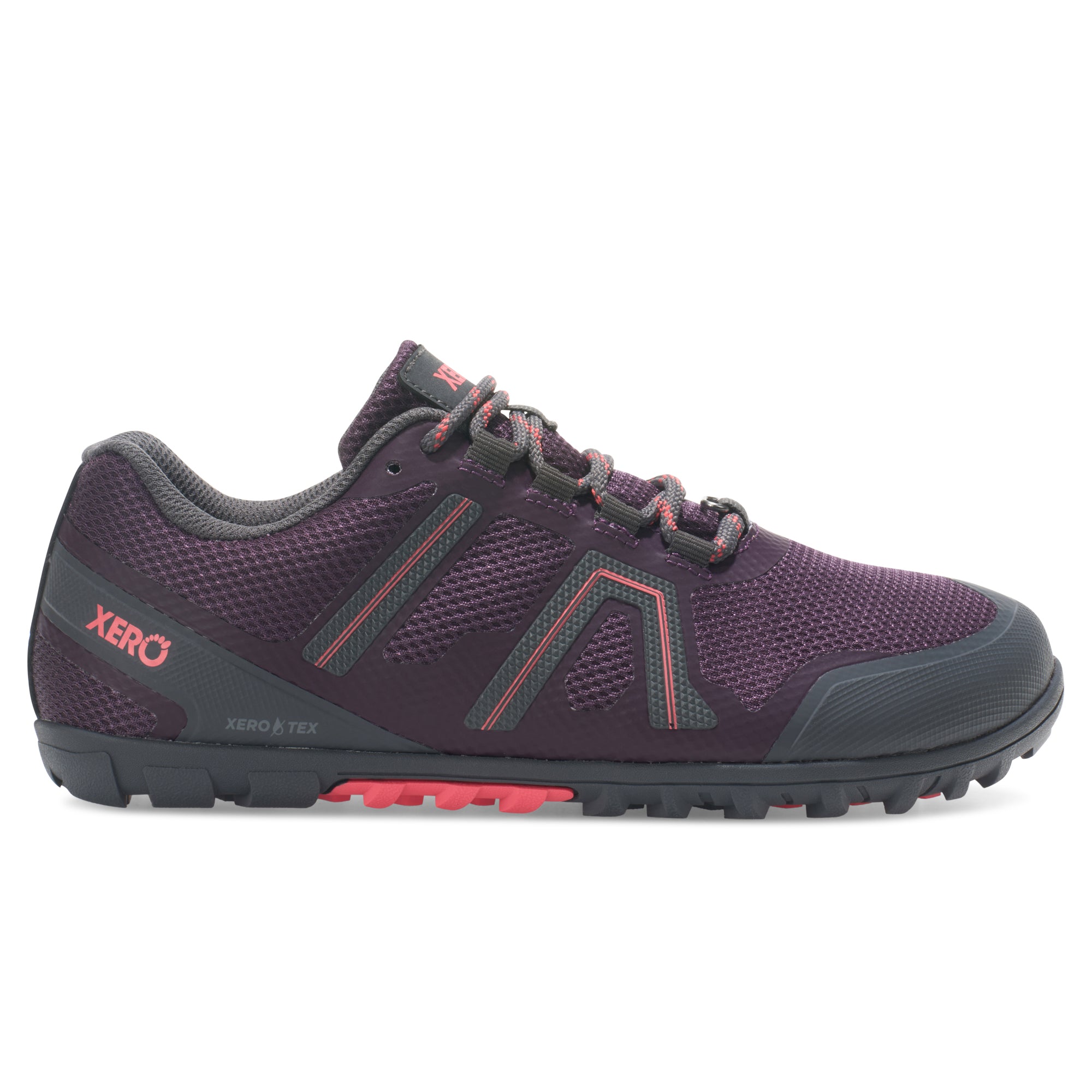Xero Shoes Mesa Trail WP Women – Plum Perfect / Sunset Coral