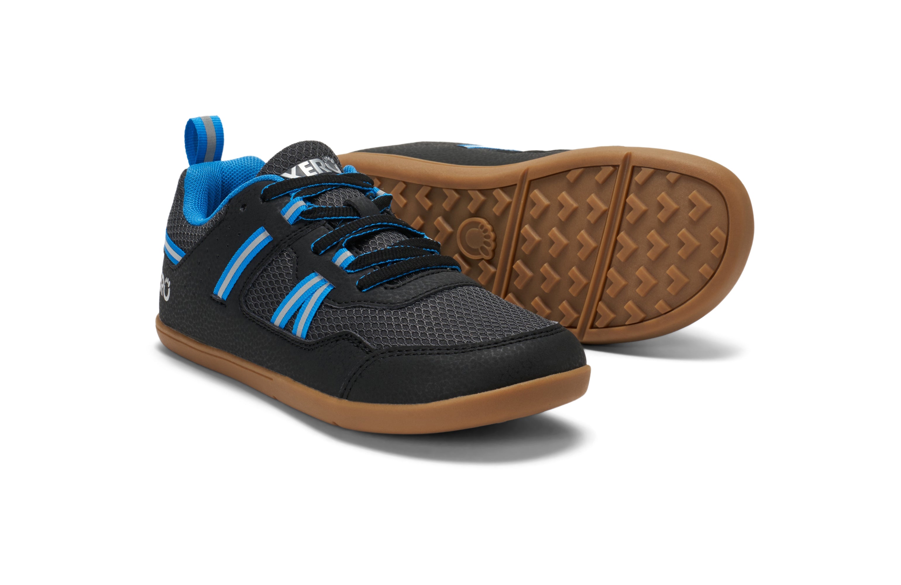 Xero Shoes Prio Big Kids – Black / Blue