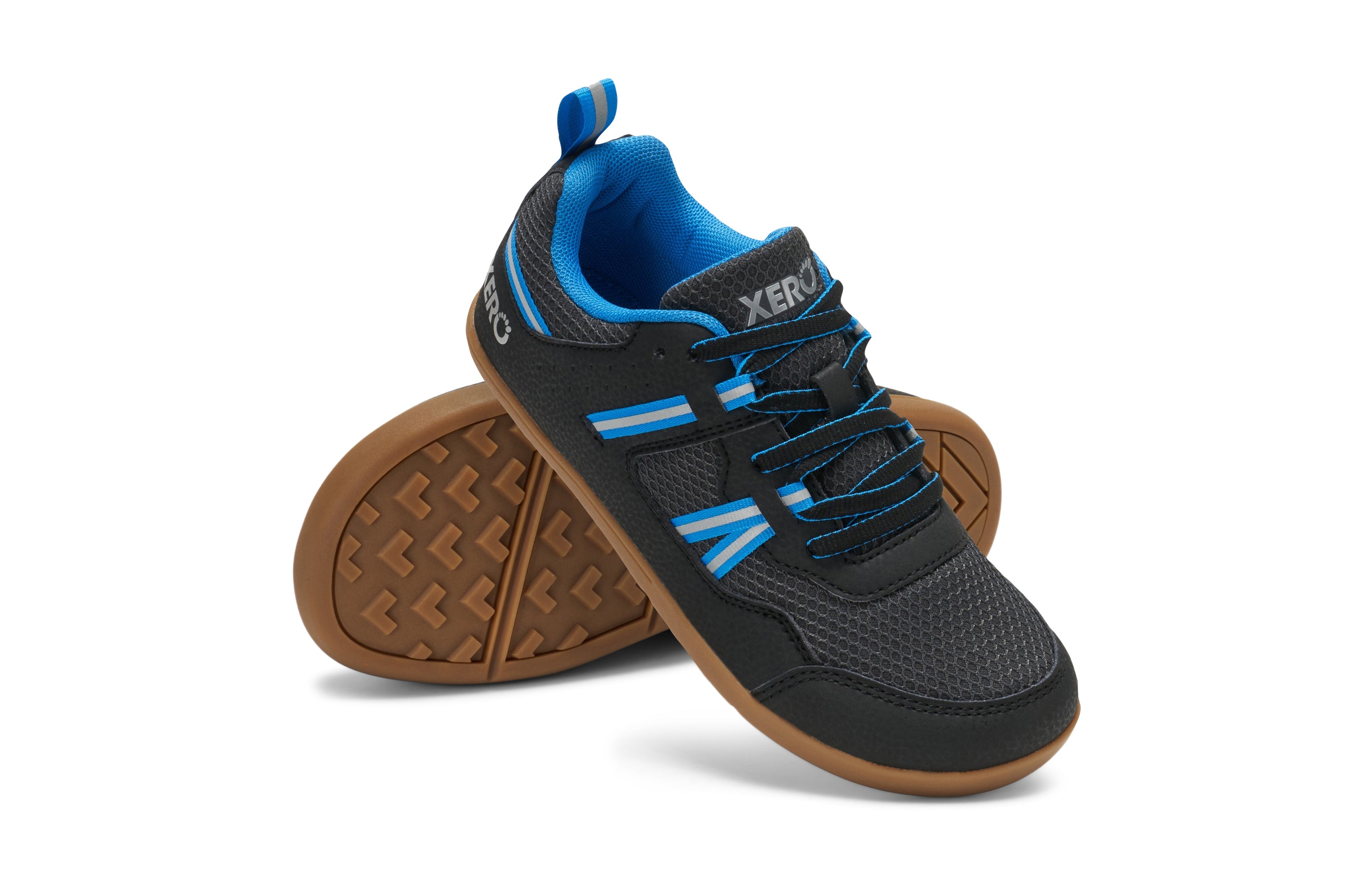 Xero Shoes Prio Big Kids – Black / Blue