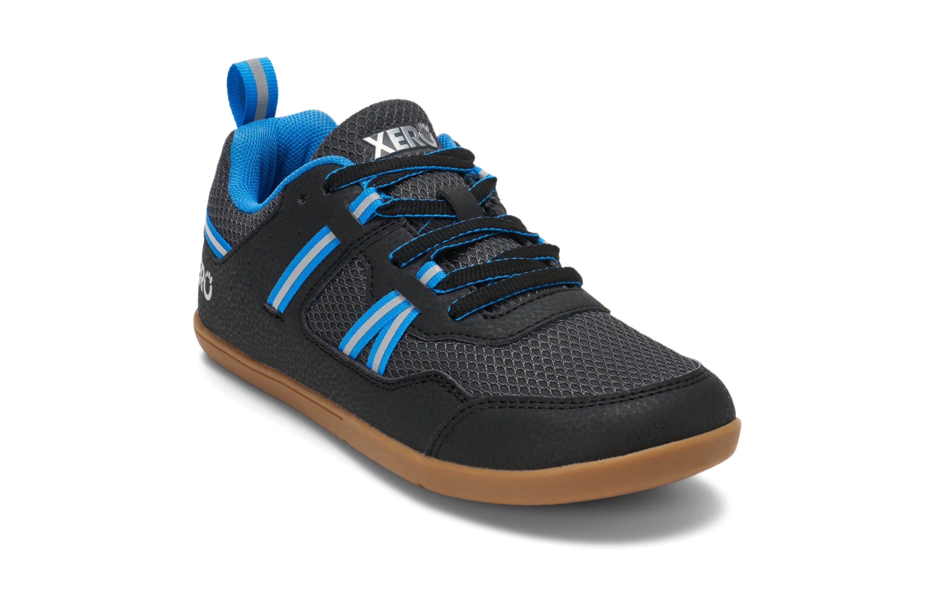 Xero Shoes Prio Big Kids – Black / Blue