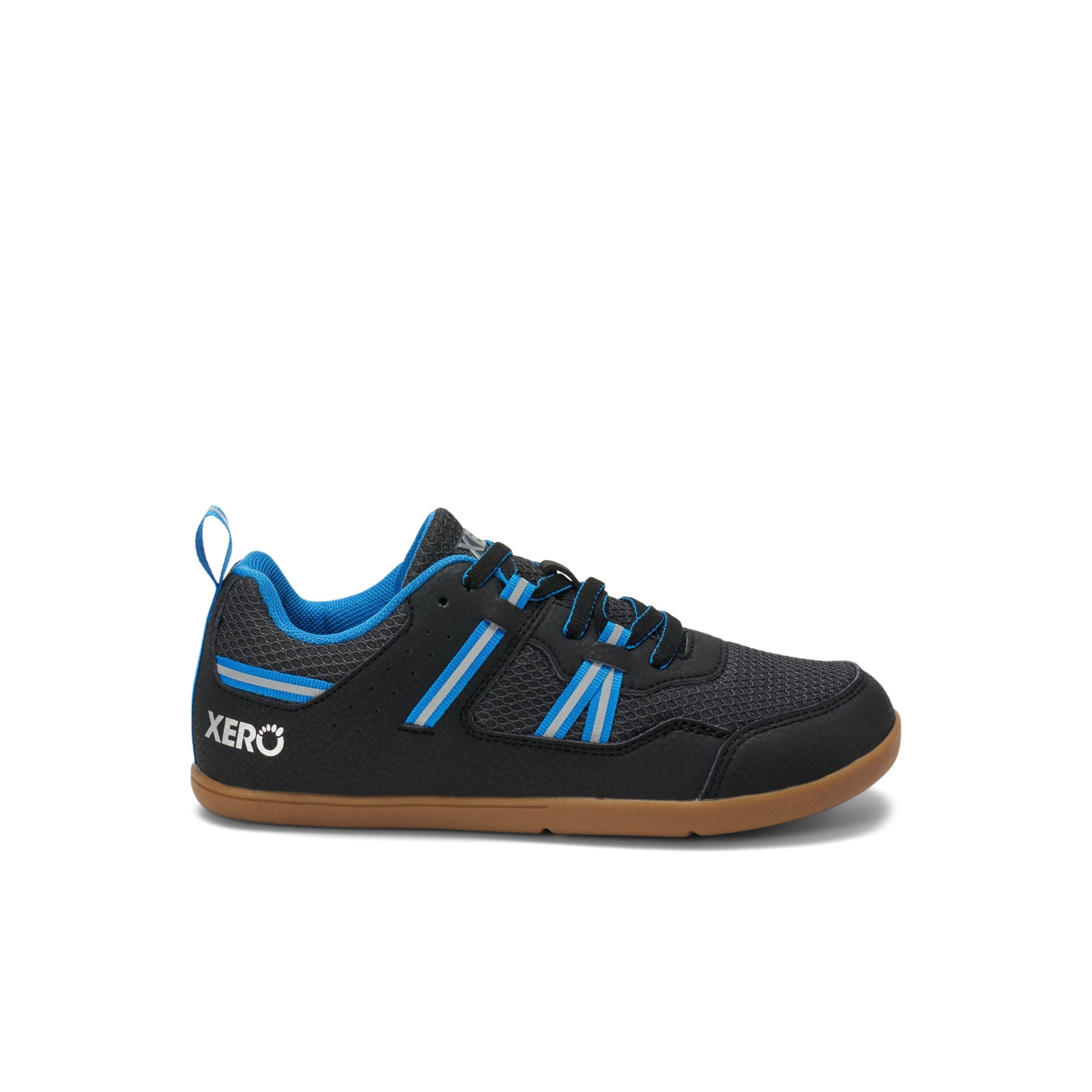 Xero Shoes Prio Big Kids – Black / Blue